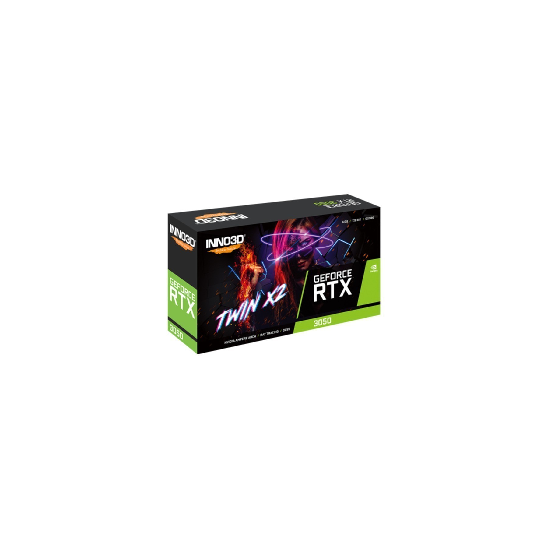 VGA Inno3D GeForce® RTX 3050 6GB Twin X2 VGA Inno3D GeForce® RTX 3050 6GB Twin X2