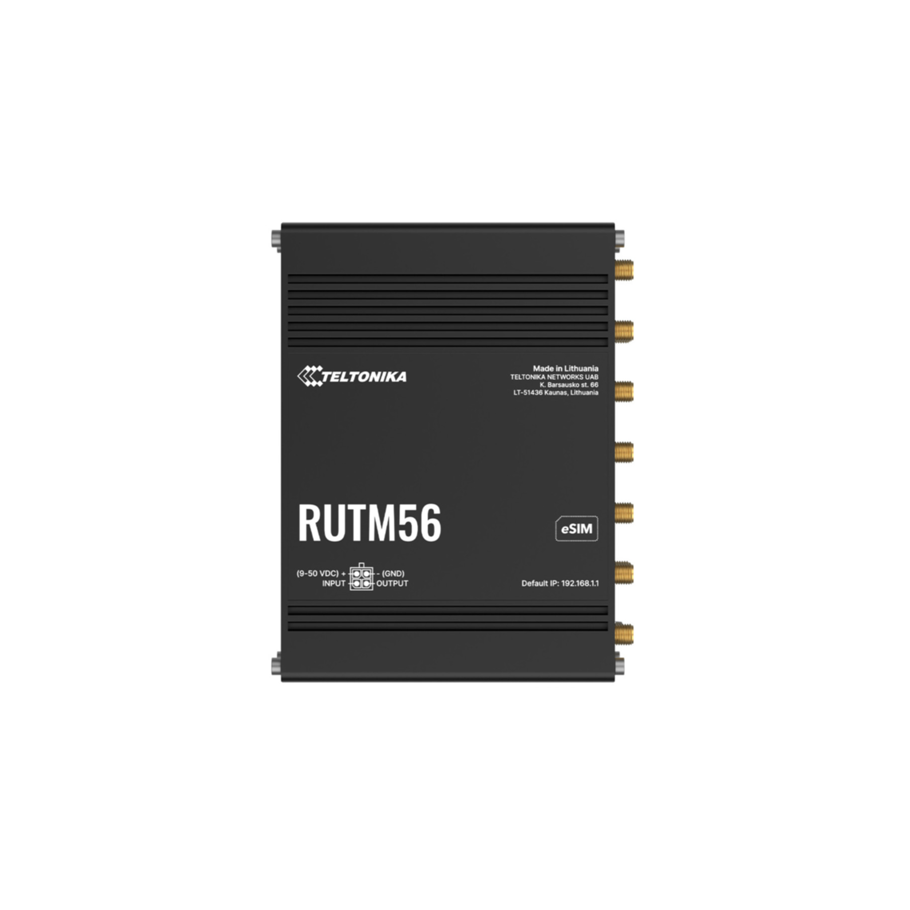 Teltonika RUTM56 Dual-Modem-Router 5G eSIM Teltonika RUTM56 Dual-Modem-Router 5G eSIM