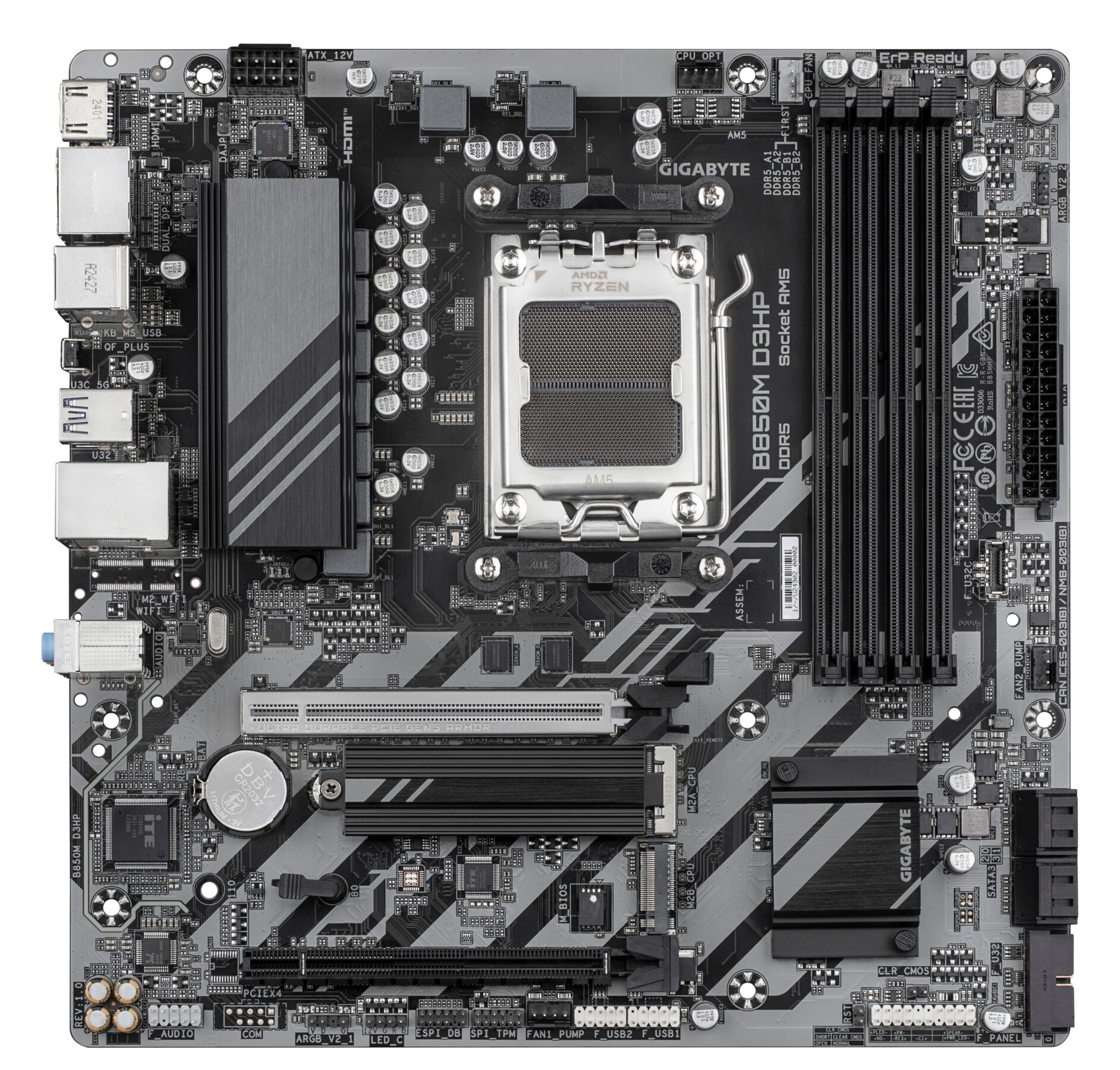 Gigabyte GA-B850M D3HP (AM5) (D) Gigabyte GA-B850M D3HP (AM5) (D)
