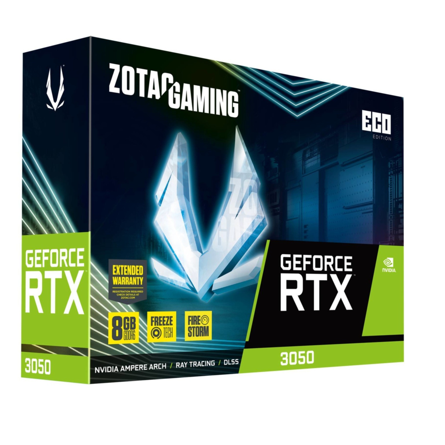 VGA ZOTAC GeForce® RTX 3050 8GB ECO VGA ZOTAC GeForce® RTX 3050 8GB ECO
