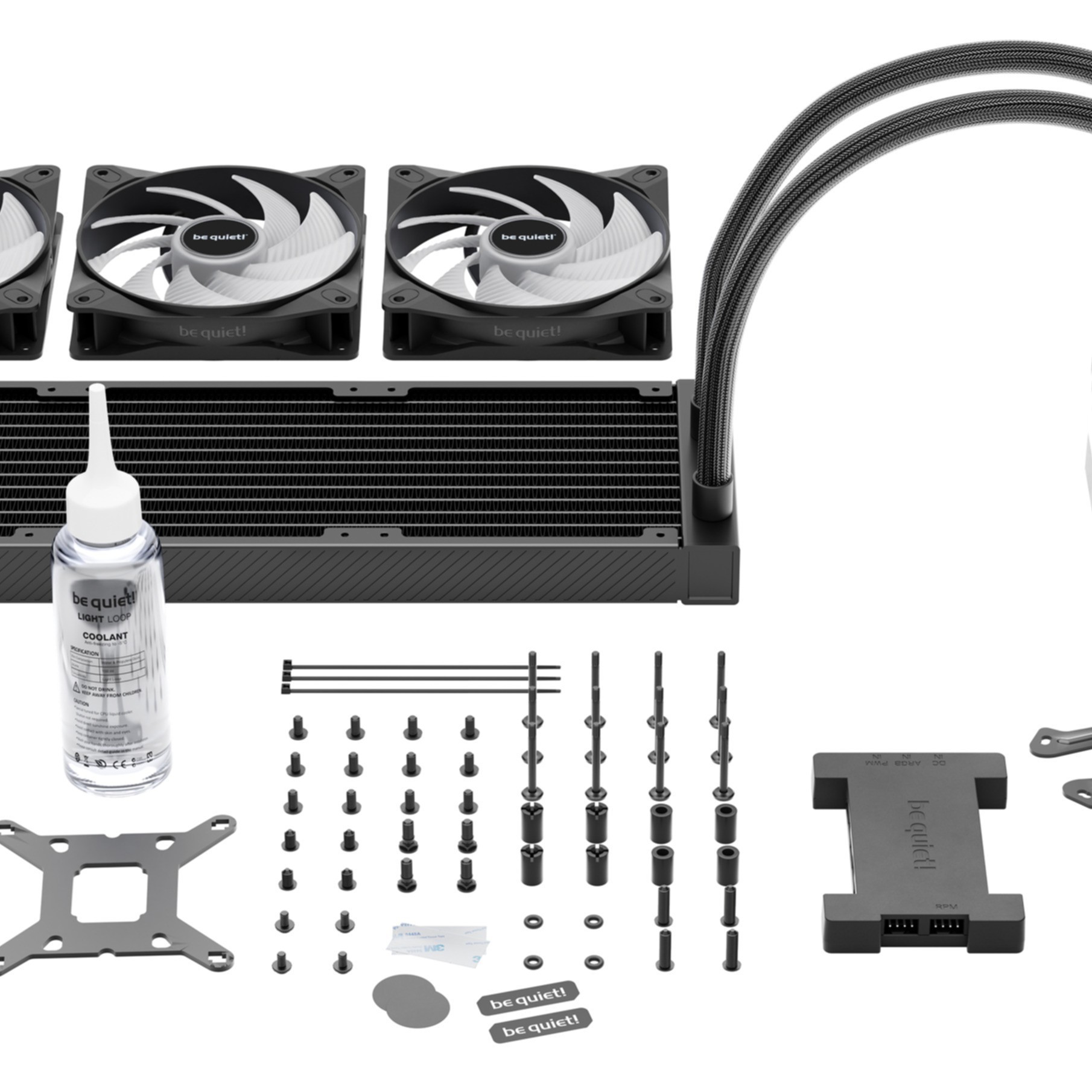 Cooler Be Quiet! Light Loop - Prozessor - Wasserkühlung - 360mm (BW022) Cooler Be Quiet! Light Loop - Prozessor - Wasserkühlung - 360mm (BW022)