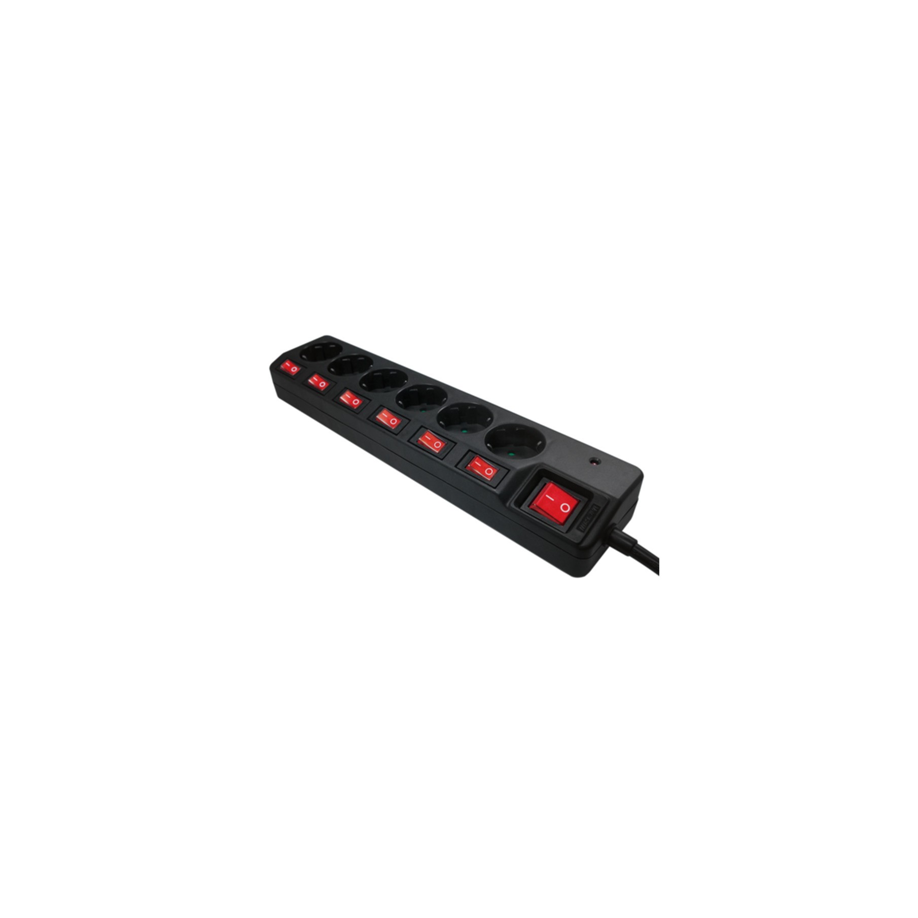 LogiLink Steckdosenleiste 6-fach + 7 Schalter - LPS233 LogiLink Steckdosenleiste 6-fach + 7 Schalter - LPS233