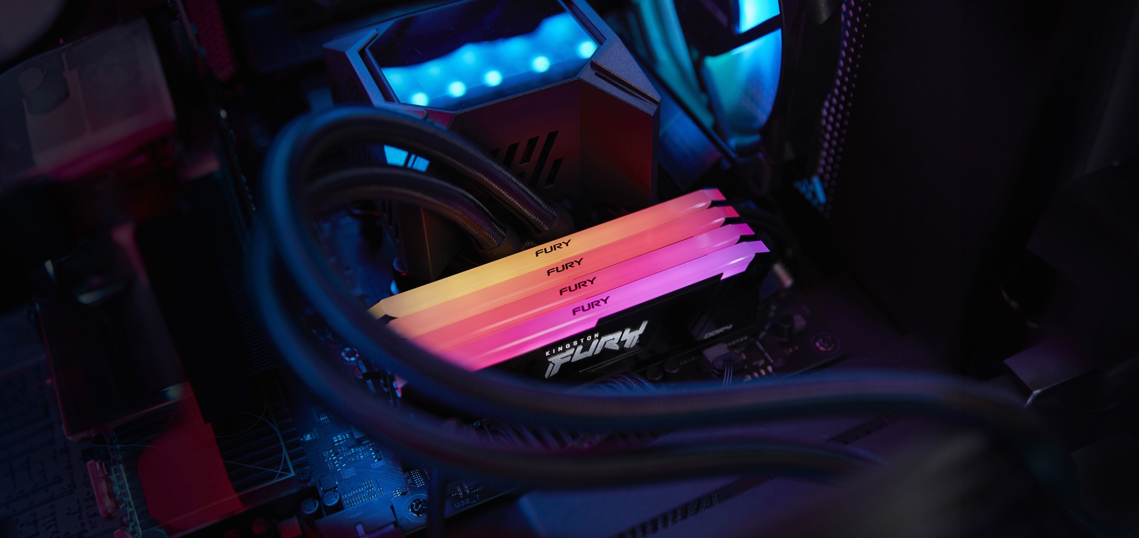DDR4 32GB PC 3200 Kingston FURY Beast RGB KF432C16BB2A/32 DDR4 32GB PC 3200 Kingston FURY Beast RGB KF432C16BB2A/32