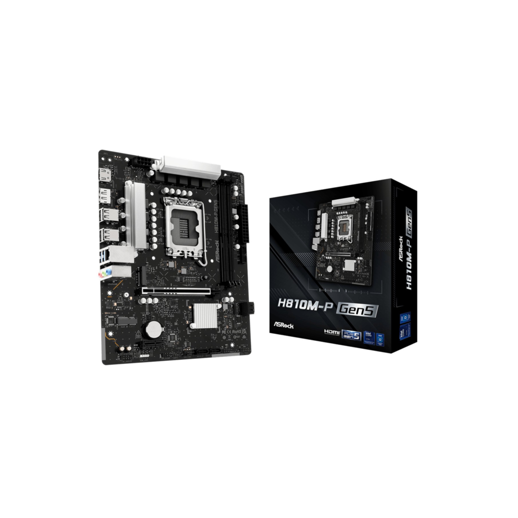 ASROCK H810M-P Gen 5 (1851) (D) ASROCK H810M-P Gen 5 (1851) (D)