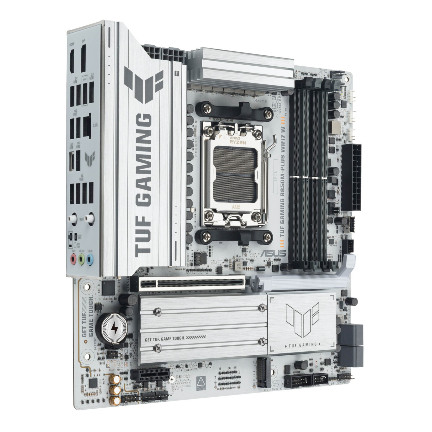 ASUS TUF B850M-PLUS GAMING WIFI7 W (AM5) (D) ASUS TUF B850M-PLUS GAMING WIFI7 W (AM5) (D)