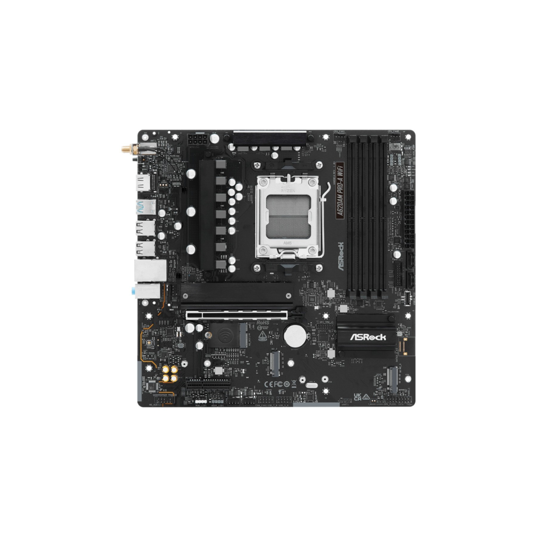 ASROCK A620AM PRO-A WIFI (AM5) (D) ASROCK A620AM PRO-A WIFI (AM5) (D)