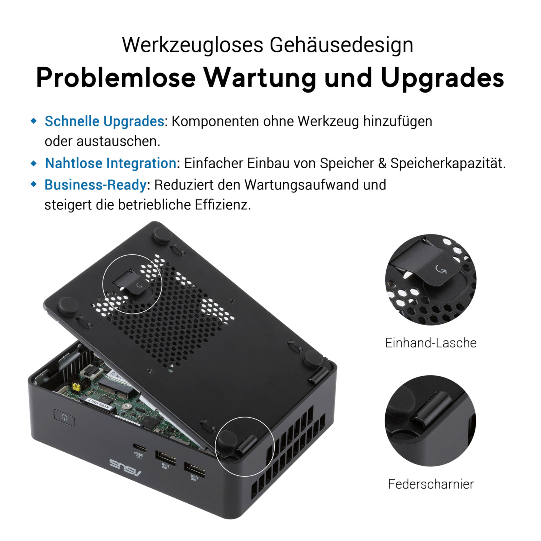 Asus NUC 16 PRO RNUC16GDKS76C4N2 Ultra X7 358H Grand Canyon (inklusive Gema) L10