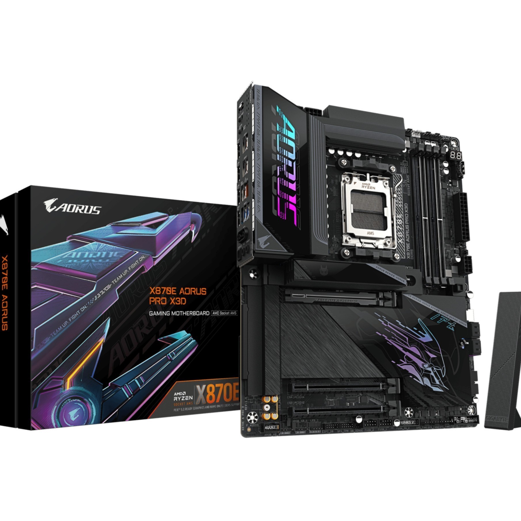 Gigabyte GA-X870E AORUS PRO X3D (AM5) (D) Gigabyte GA-X870E AORUS PRO X3D (AM5) (D)