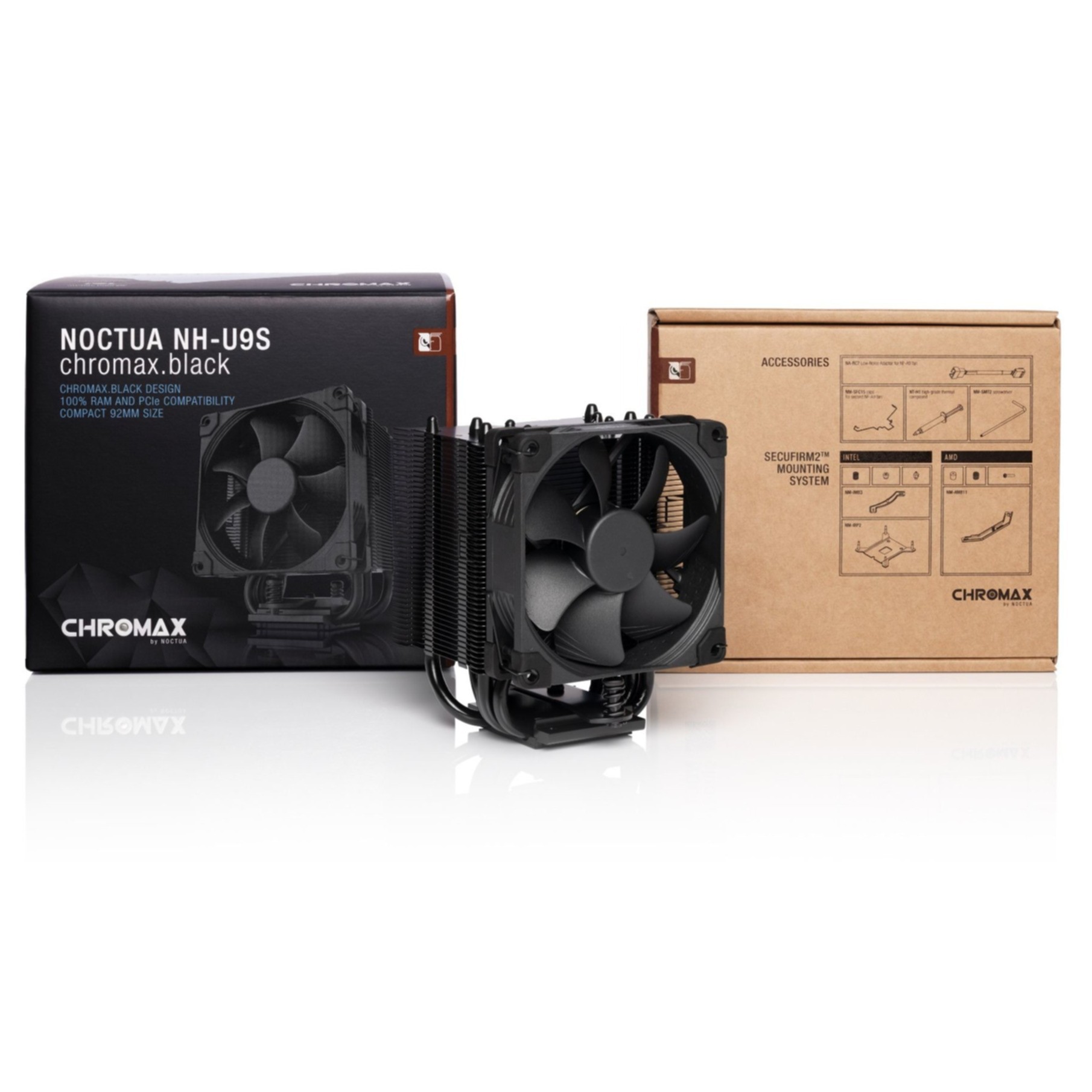 Cooler Noctua NH-U9S Chromax Black Cooler Noctua NH-U9S Chromax Black