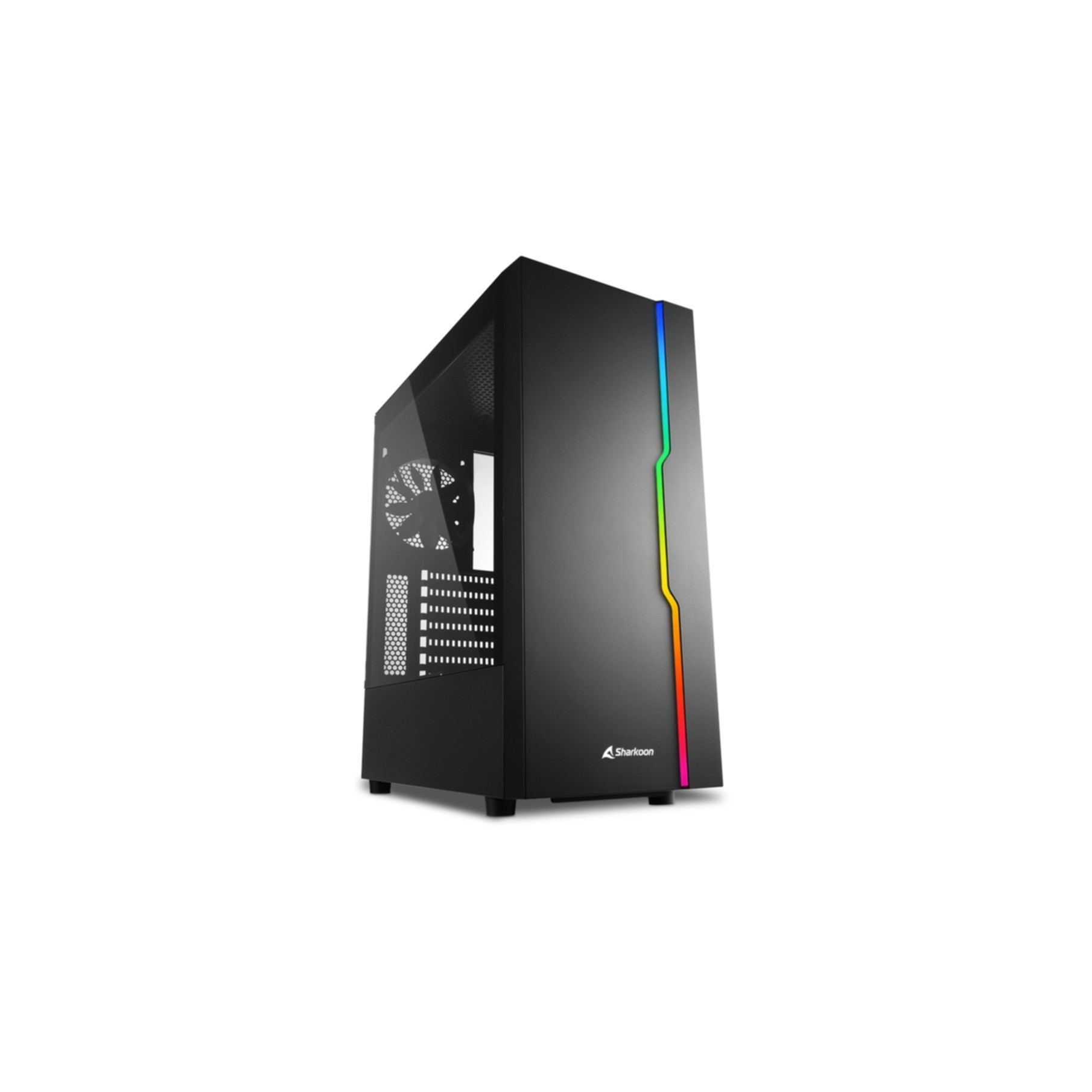 PC- Gehäuse Sharkoon RGB Slider black PC- Gehäuse Sharkoon RGB Slider black