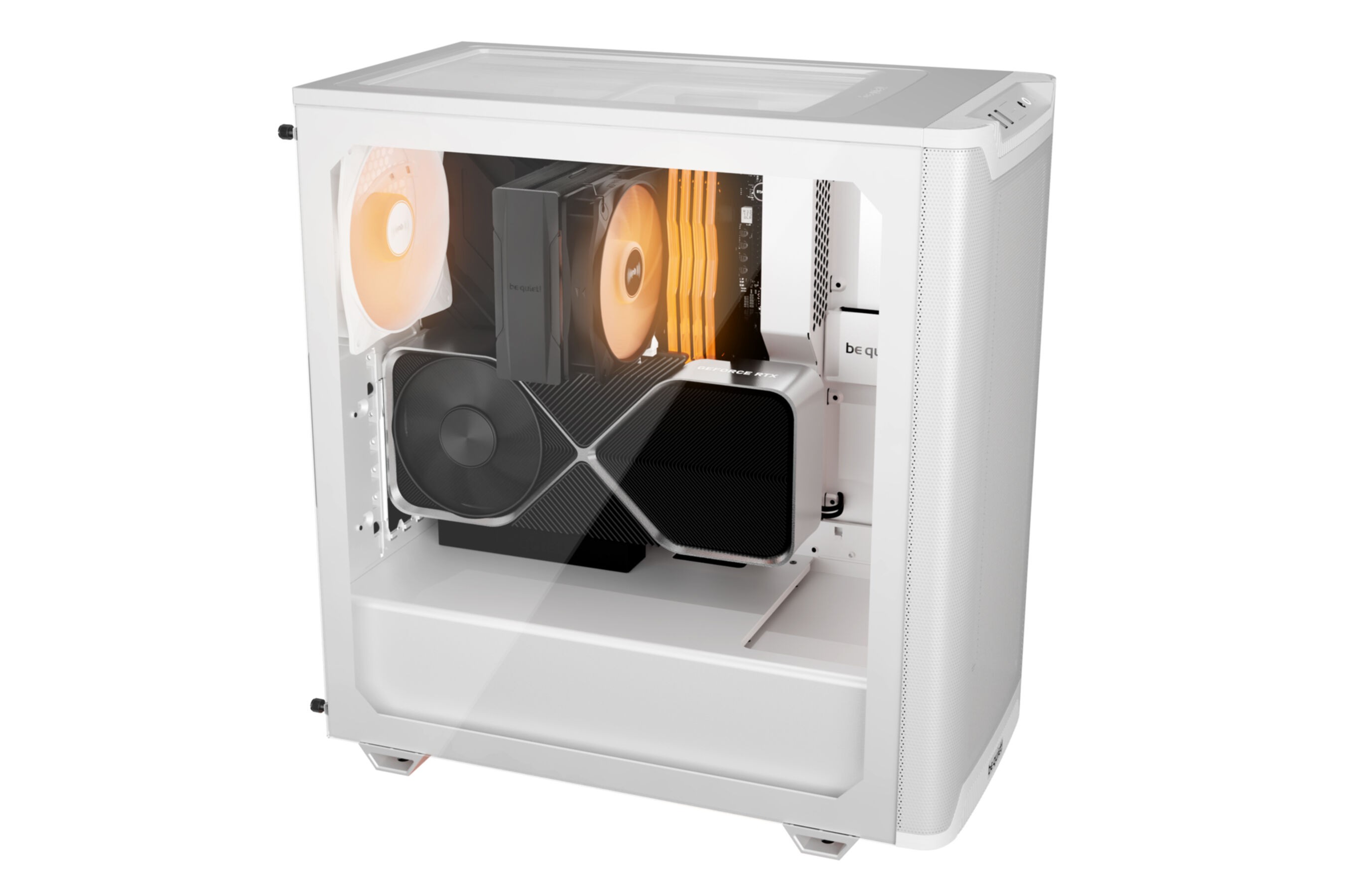PC- Gehäuse BeQuiet Pure Base 501 LX white PC- Gehäuse BeQuiet Pure Base 501 LX white