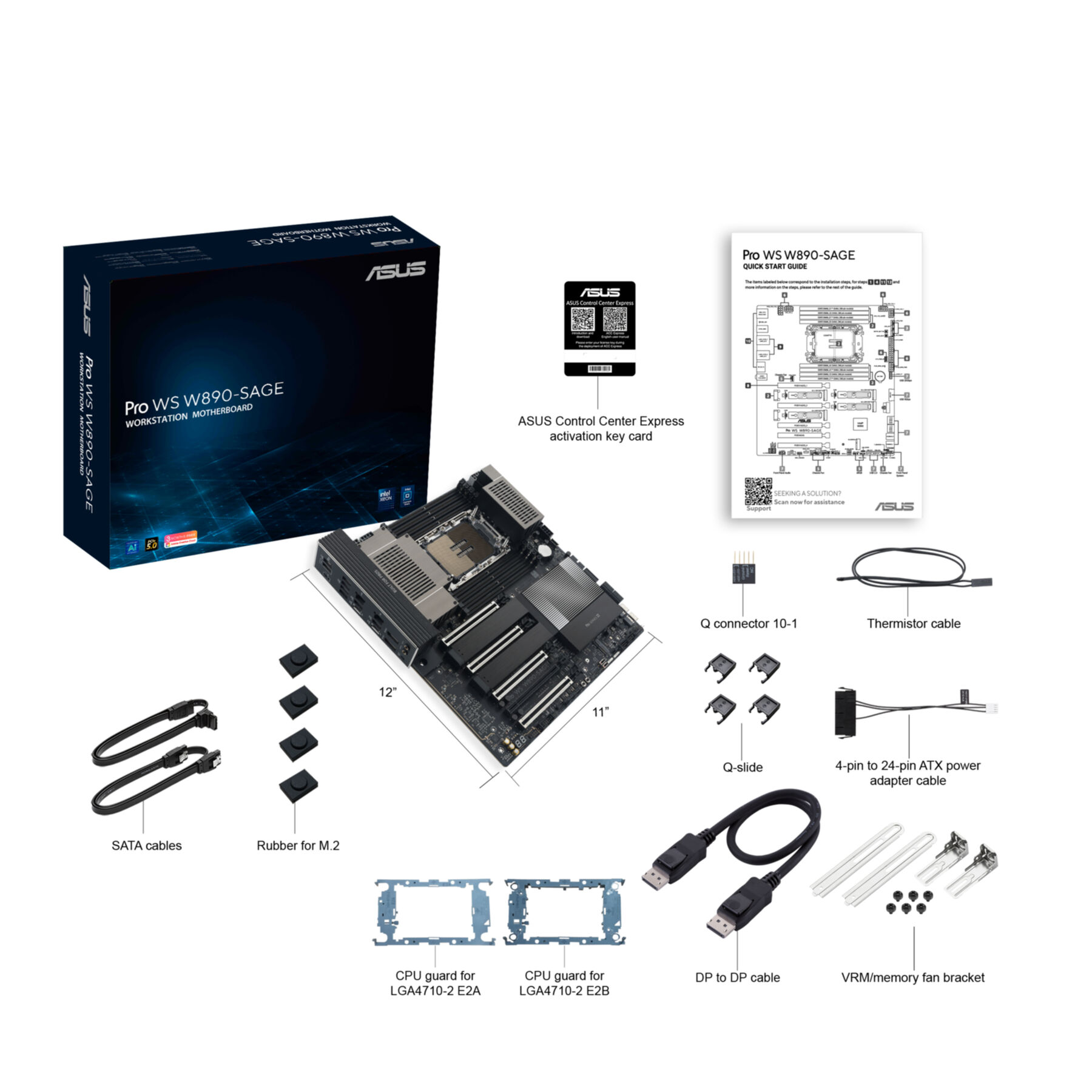 ASUS PRO WS W890-SAGE (4710-2) (D) ASUS PRO WS W890-SAGE (4710-2) (D)