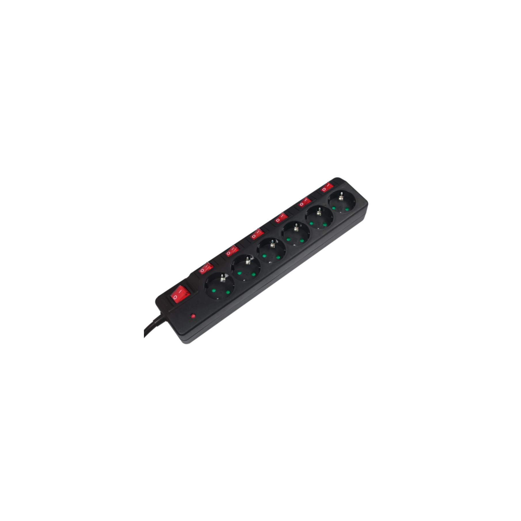 LogiLink Steckdosenleiste 6-fach + 7 Schalter - LPS233 LogiLink Steckdosenleiste 6-fach + 7 Schalter - LPS233