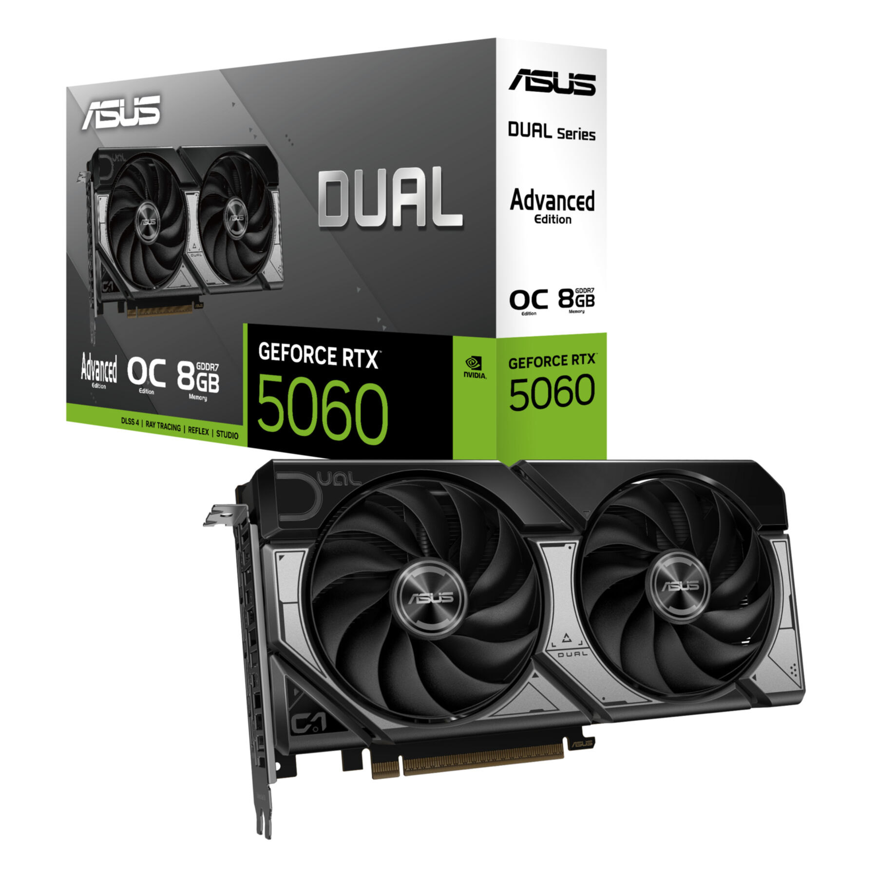 VGA Asus GeForce® RTX 5060 8GB Dual A OC VGA Asus GeForce® RTX 5060 8GB Dual A OC