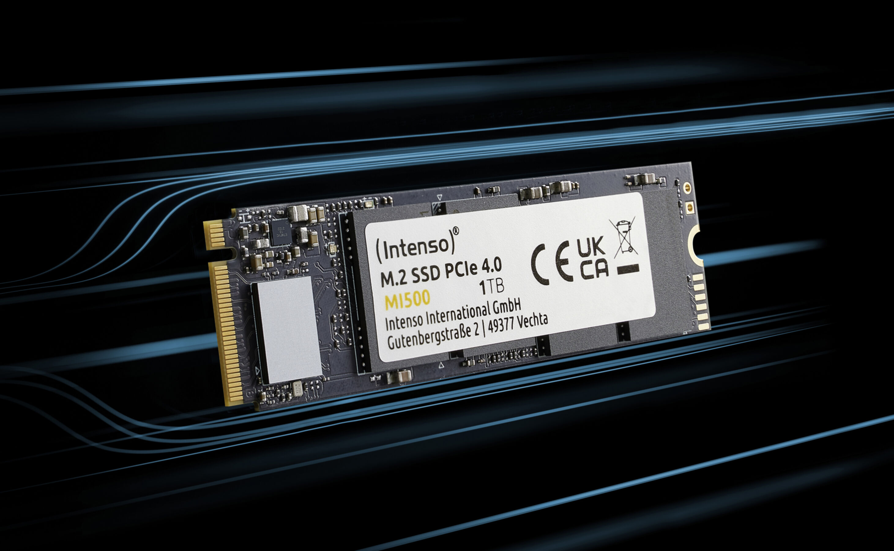 SSD Intenso 1TB MI500 M.2 2280 PCIe 4.0 x4 NVME 1.4 3836460