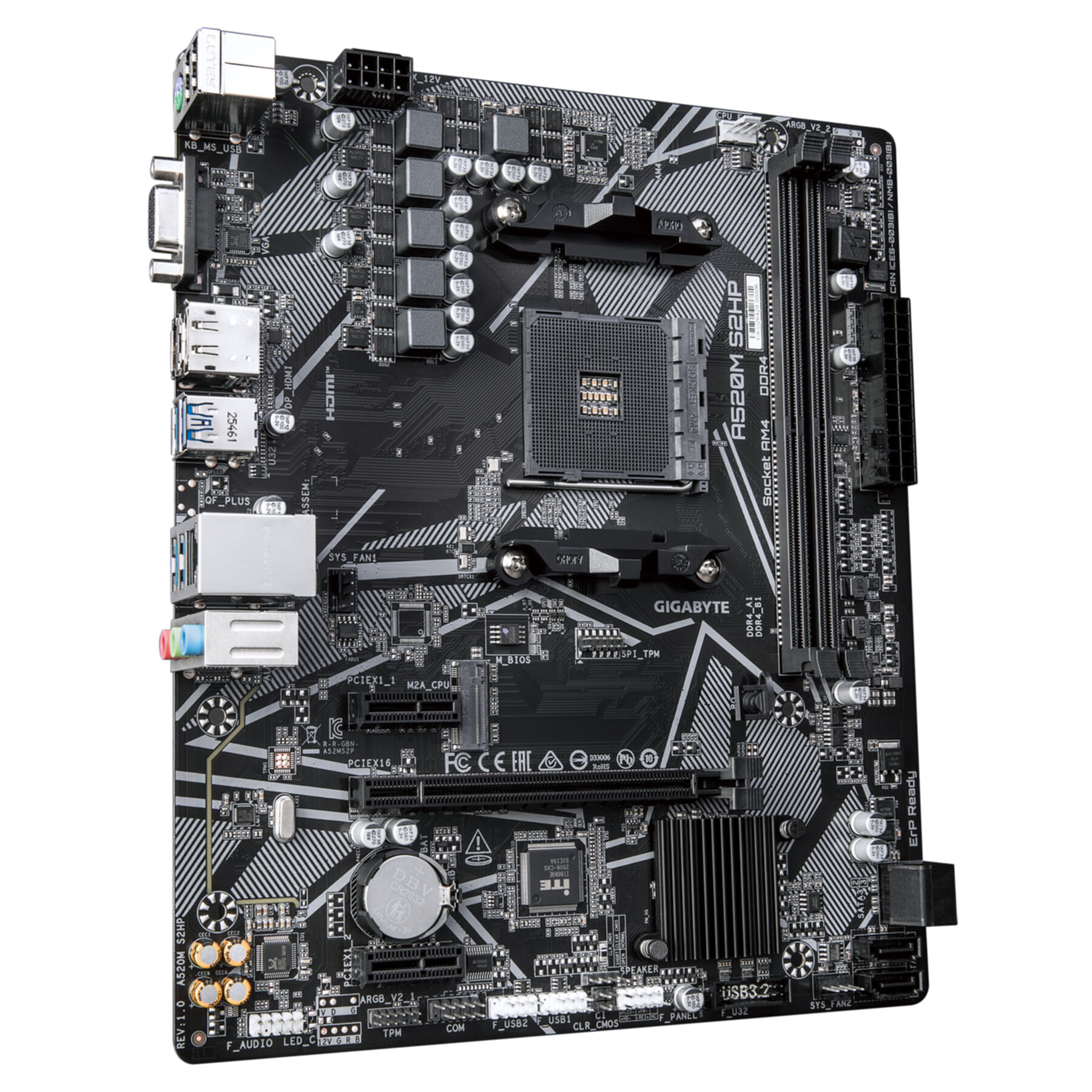 Gigabyte GA-A520M S2HP (AM4) (D)