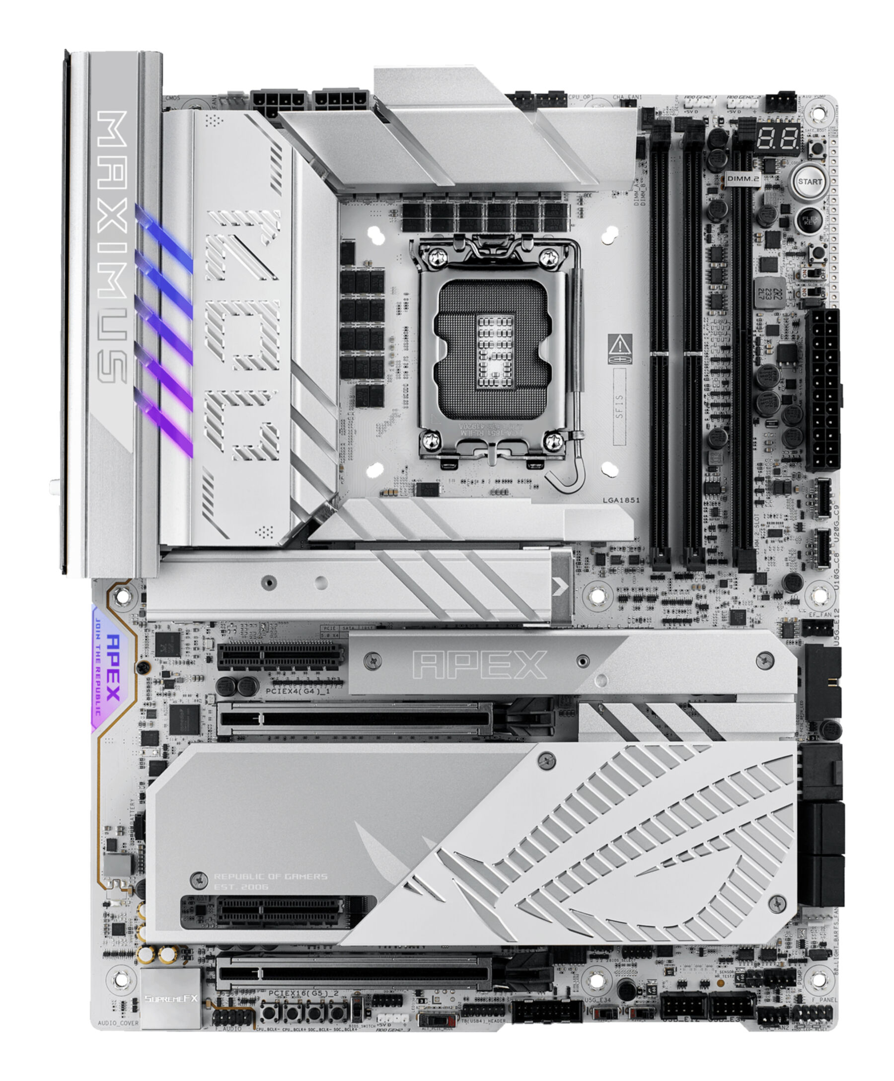 ASUS ROG MAXIMUS Z890 APEX (1851) (D) ASUS ROG MAXIMUS Z890 APEX (1851) (D)