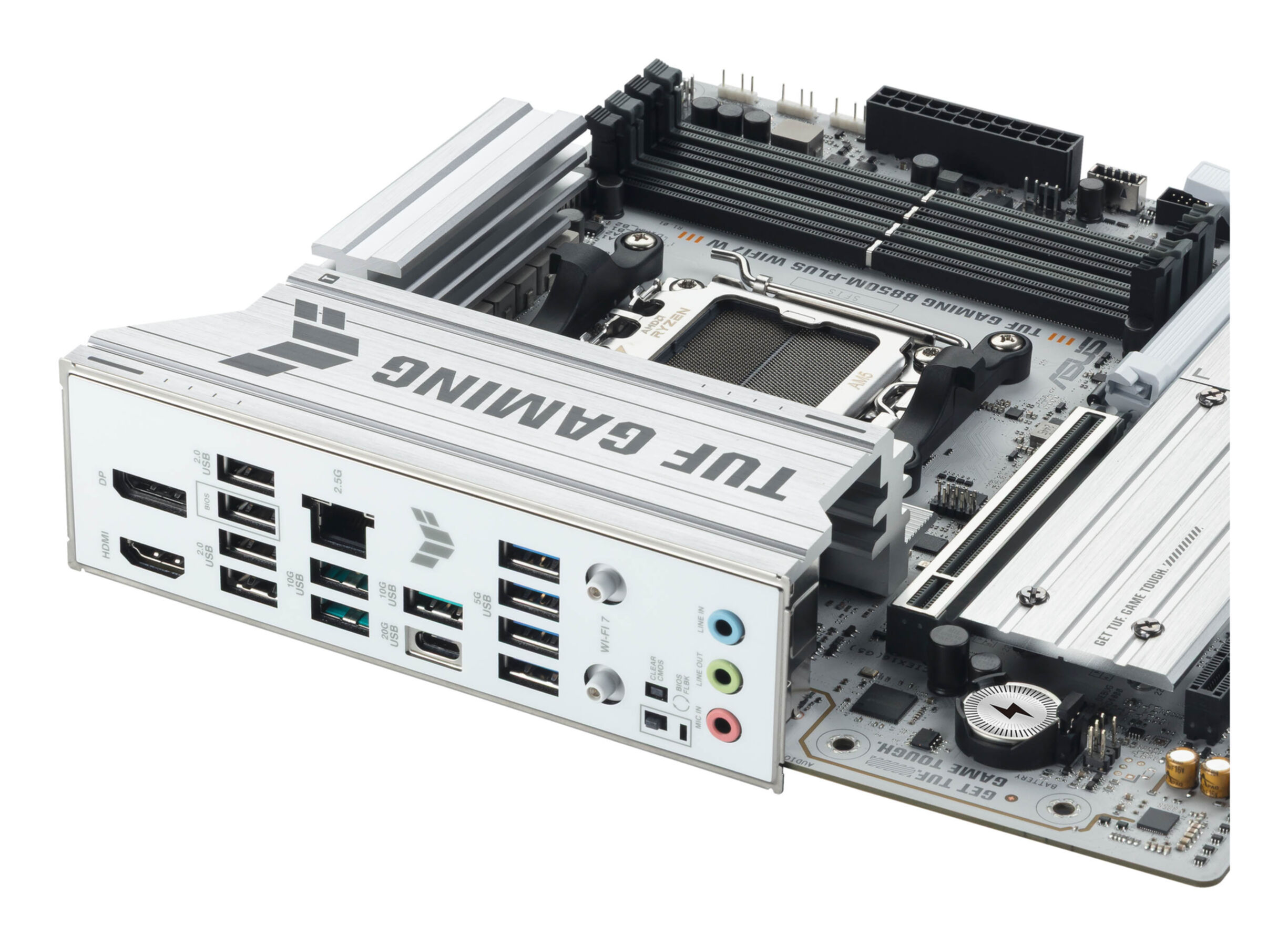 ASUS TUF B850M-PLUS GAMING WIFI7 W (AM5) (D) ASUS TUF B850M-PLUS GAMING WIFI7 W (AM5) (D)