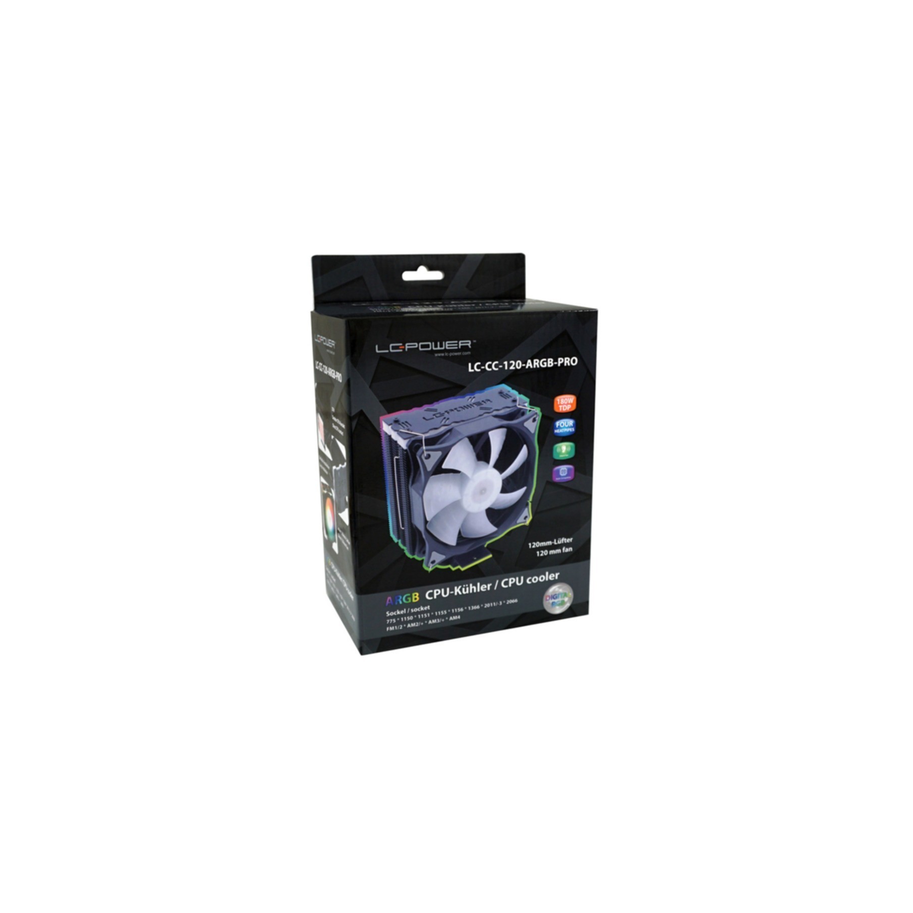 Cooler LC-Power Cosmo Cool LC-CC-120-ARGB