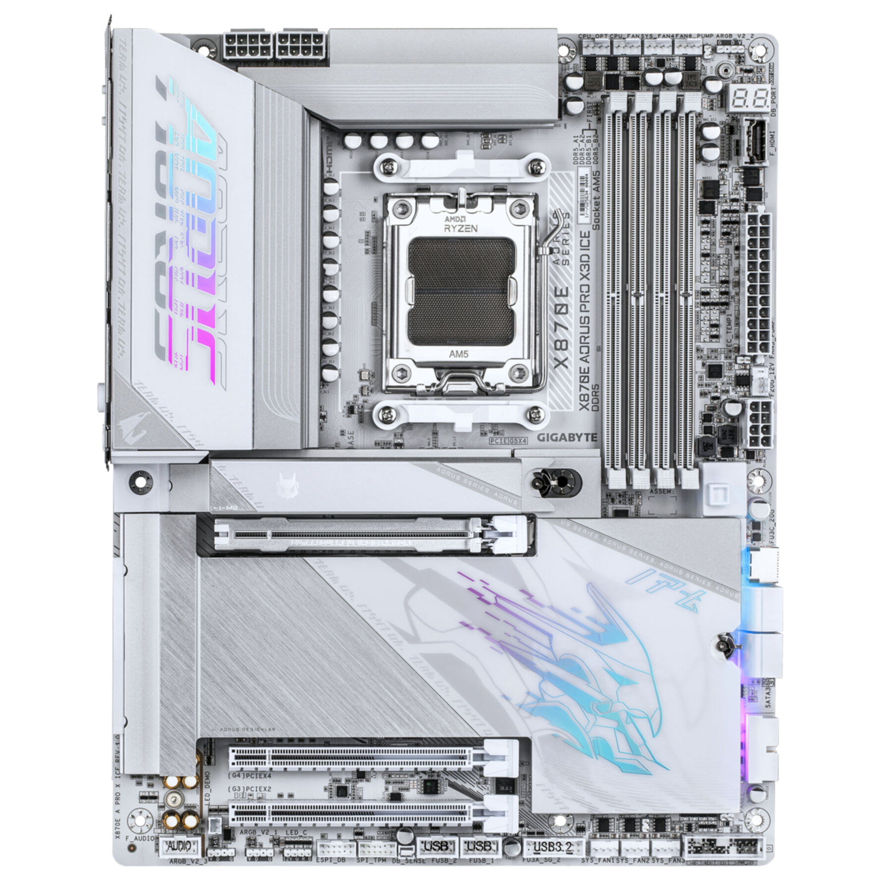 Gigabyte GA-X870E A PRO X ICE (AM5) (D) Gigabyte GA-X870E A PRO X ICE (AM5) (D)