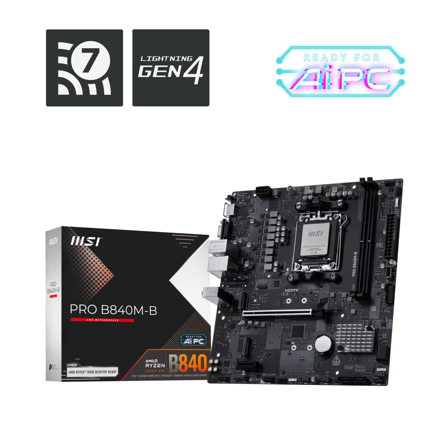 MSI B840M B Pro (AM5)