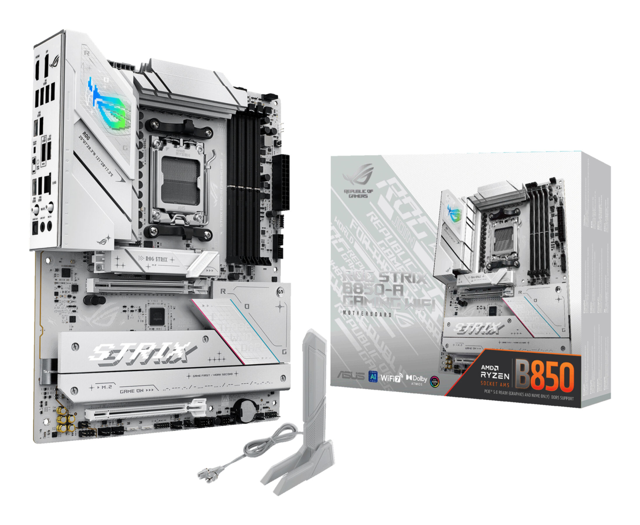 ASUS ROG STRIX B850-A Gaming WIFI (AM5) (D) ASUS ROG STRIX B850-A Gaming WIFI (AM5) (D)