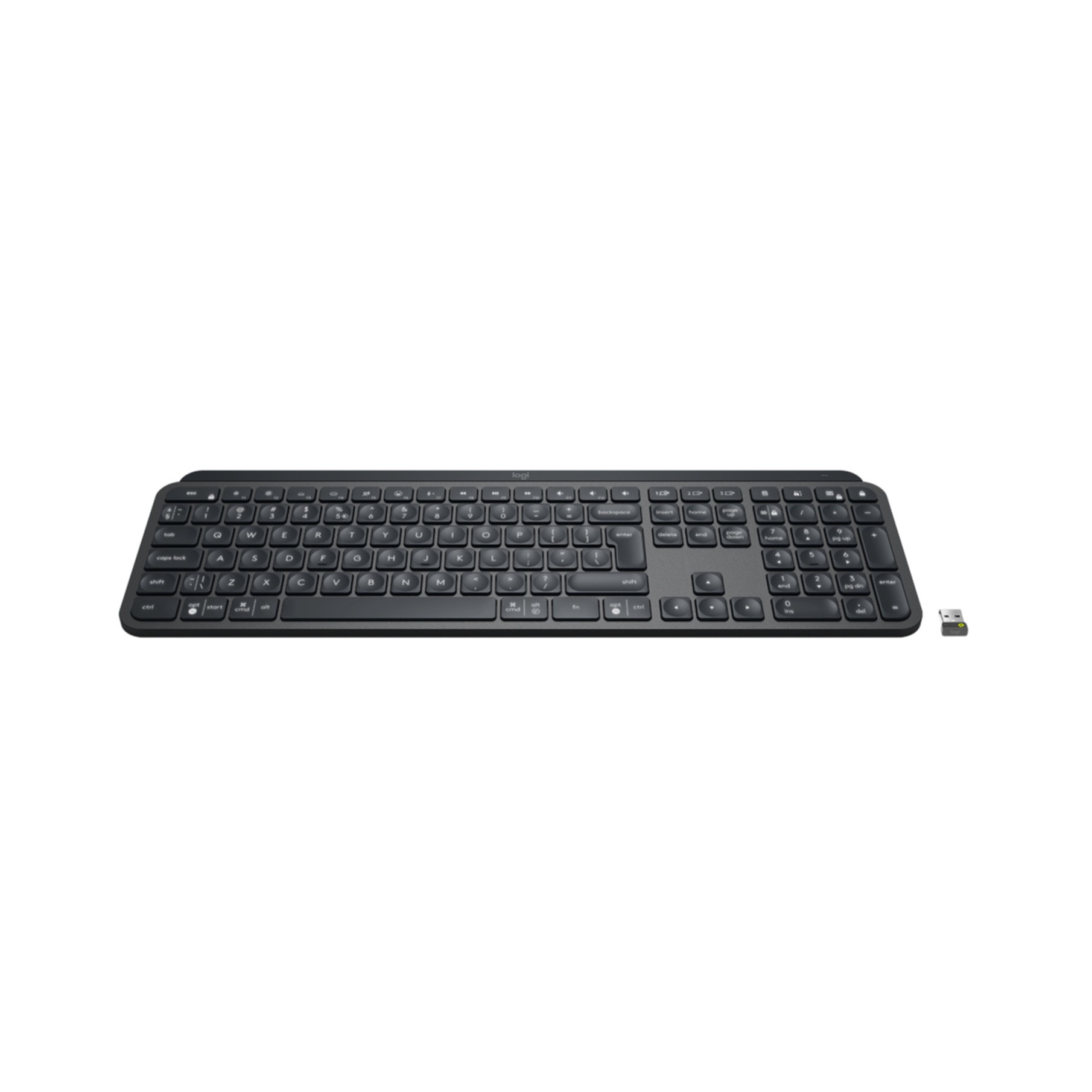Keyboard Logitech MX Master Keys for Business Wireless Graphite (US) (920-010251)