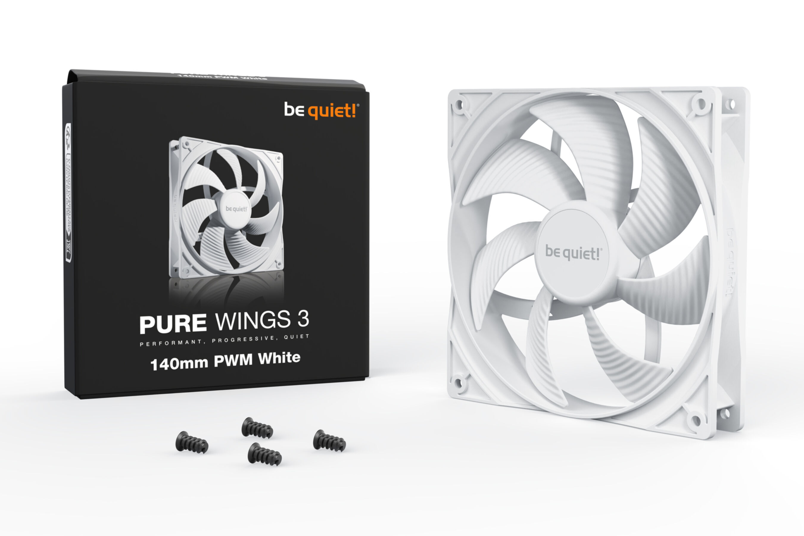 PC- Gehäuselüfter Be Quiet Pure Wings 3 PWM 140mm white BL112 PC- Gehäuselüfter Be Quiet Pure Wings 3 PWM 140mm white BL112