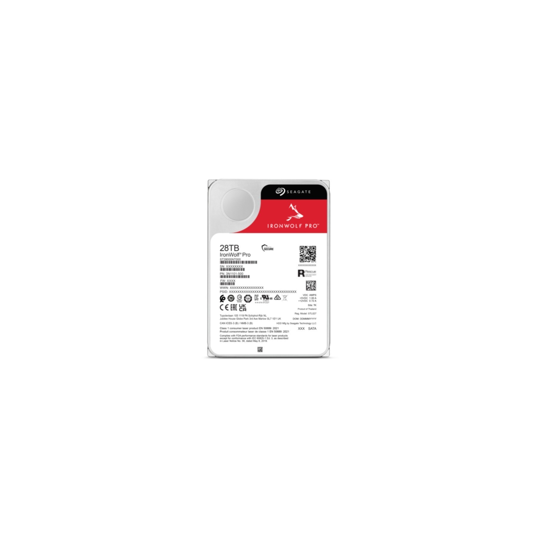 HDD Seagate IronWolf Pro NAS ST28000NT000 28TB/7200 (D) HDD Seagate IronWolf Pro NAS ST28000NT000 28TB/7200 (D)