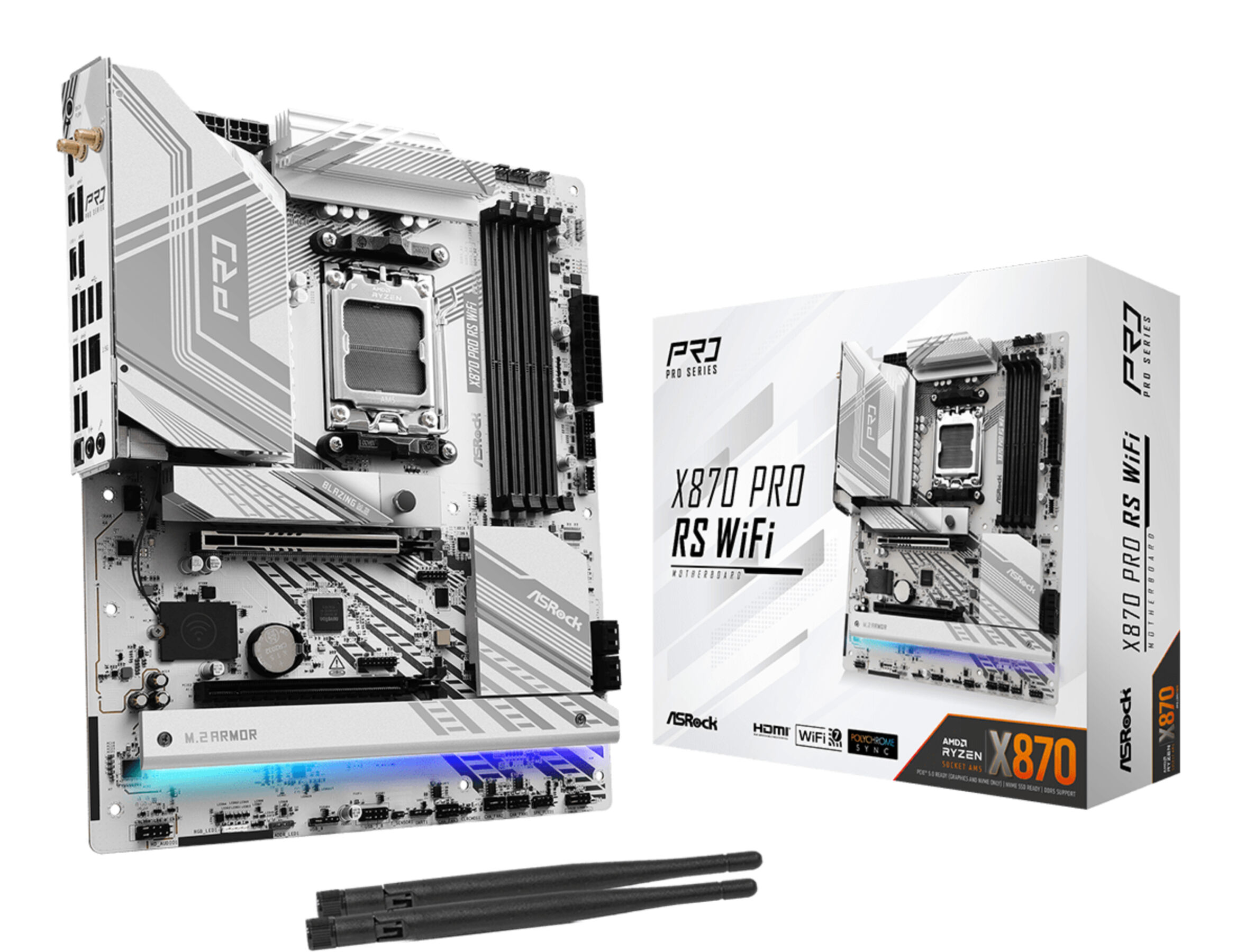 ASROCK X870 Pro RS WiFi (AM5) (D) ASROCK X870 Pro RS WiFi (AM5) (D)