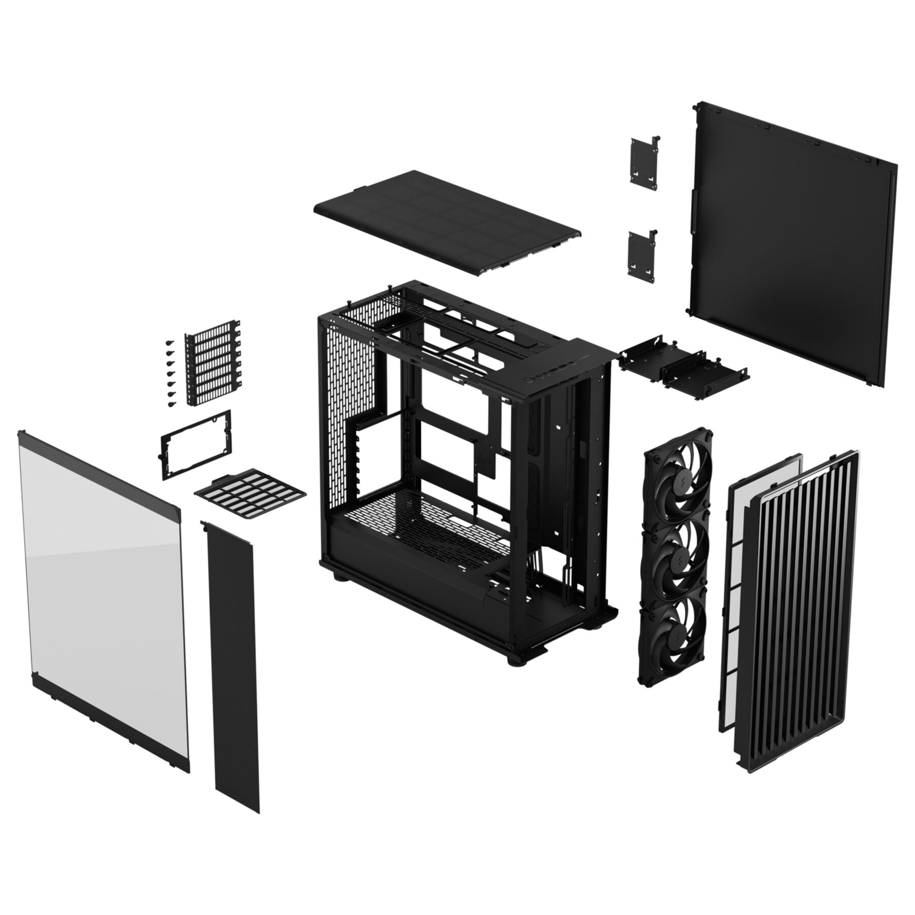 PC- Gehäuse Fractal Design North Monumentum Edition TG PC- Gehäuse Fractal Design North Monumentum Edition TG