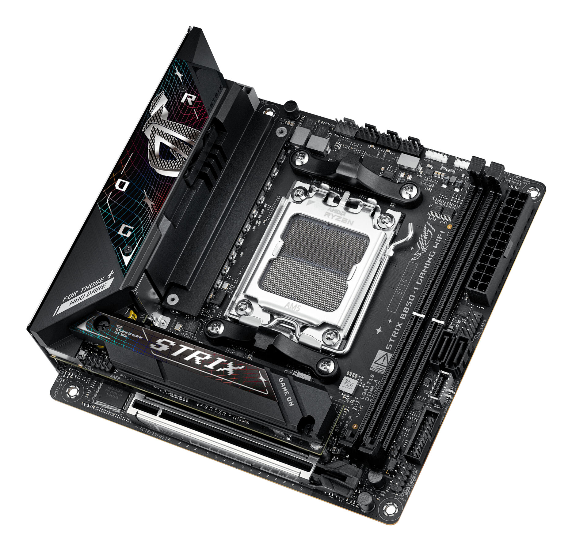 ASUS ROG STRIX B850-I Gaming WIFI (AM5) (D) ASUS ROG STRIX B850-I Gaming WIFI (AM5) (D)
