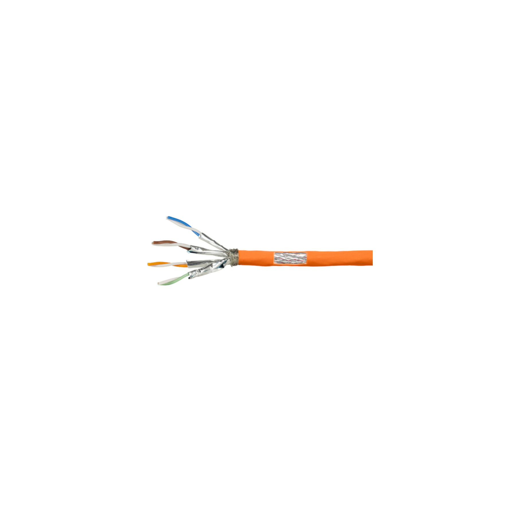 Kabel LogiLink Verlegekabel PrimeLine Cat.7 Orange 25m CPV0058