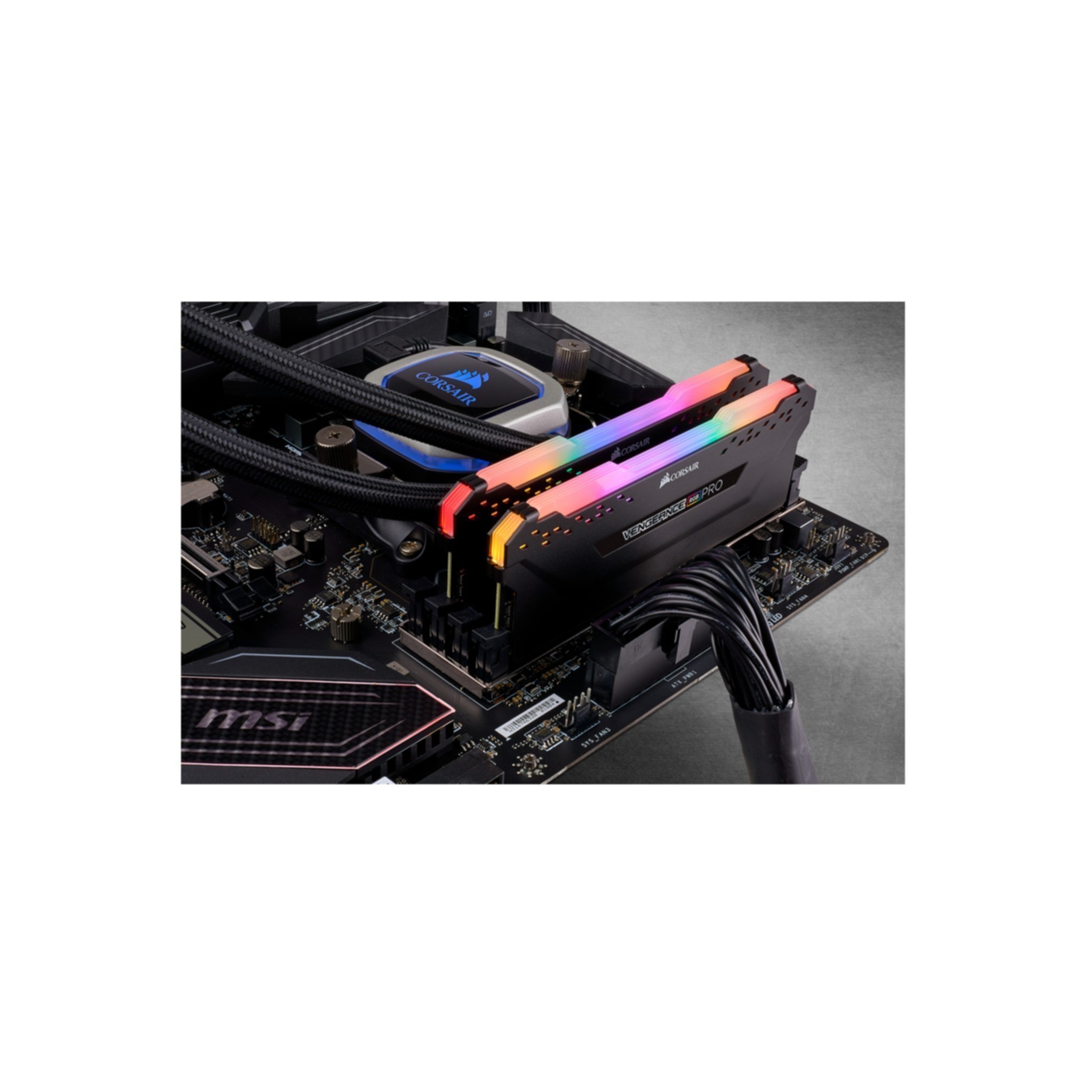 DDR4 16GB KIT 2x8GB PC 3600 Corsair Vengeance RGB Pro CMW16GX4M2D3600C18