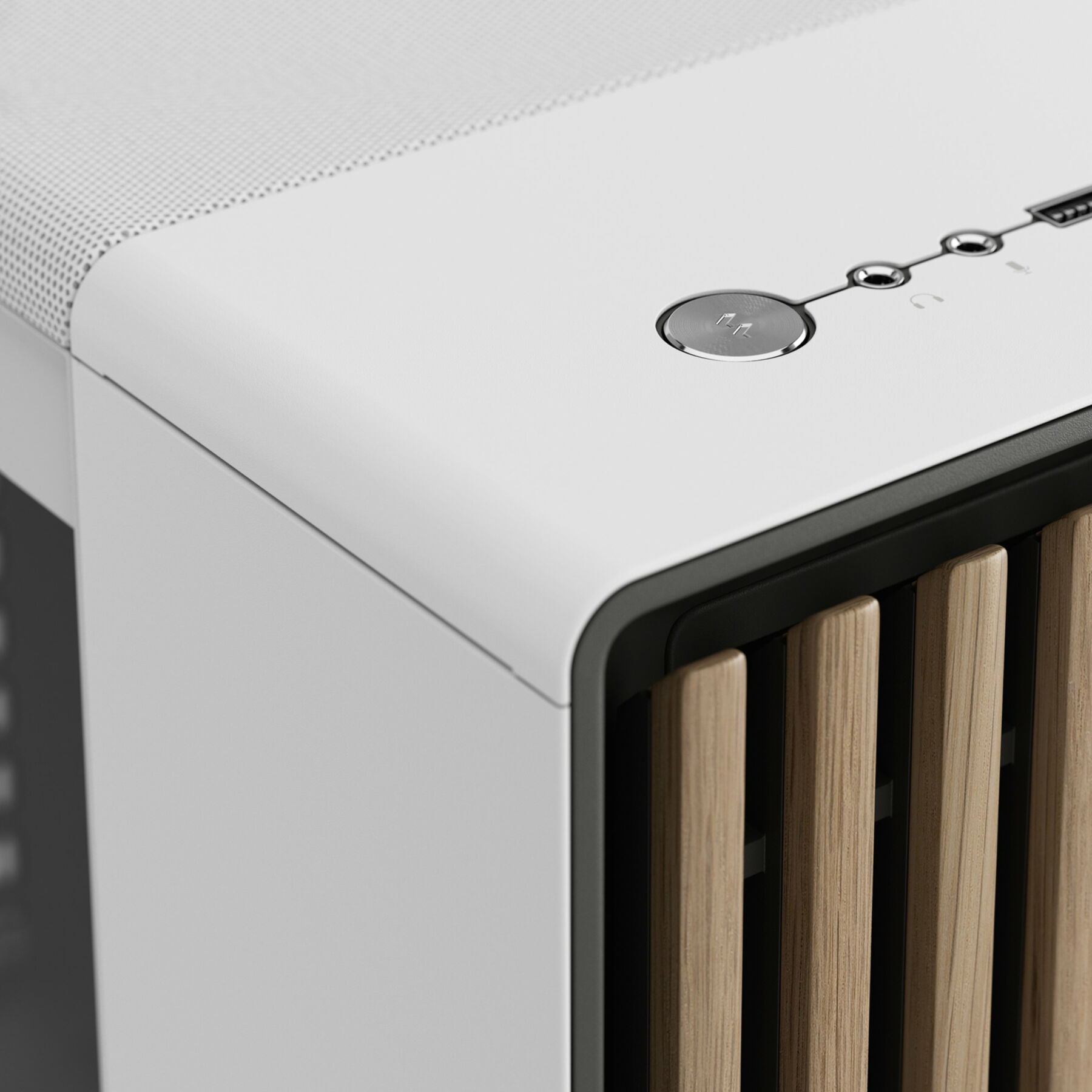PC- Gehäuse Fractal Design North XL Chalk White TG Clear PC- Gehäuse Fractal Design North XL Chalk White TG Clear