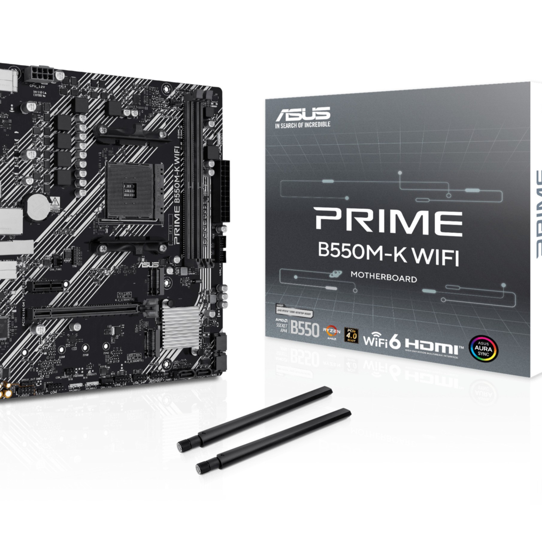 ASUS PRIME B550M-K WIFI (AM4) (D)