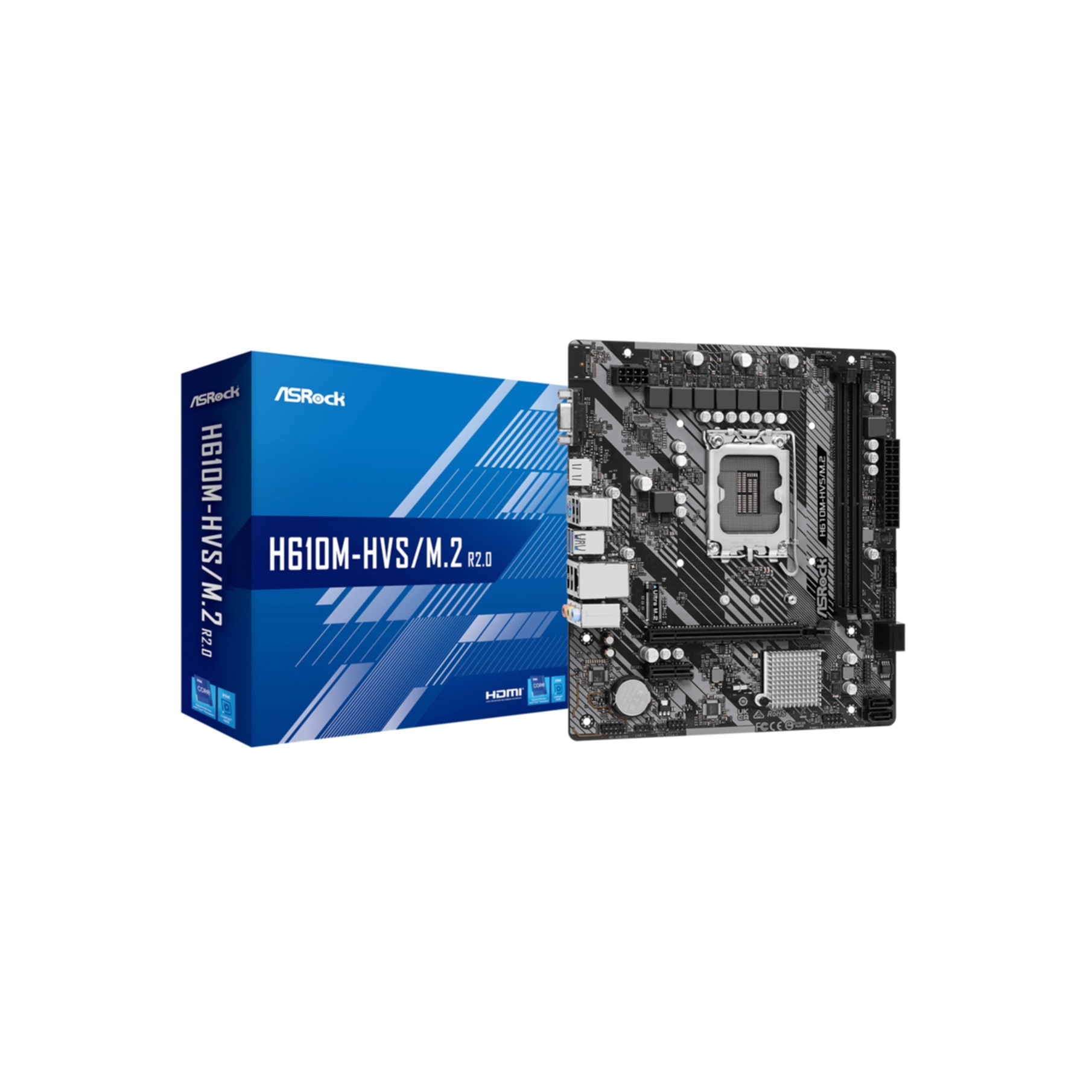 ASROCK H610M-HVS/M.2 R2.0 (1700) (D) ASROCK H610M-HVS/M.2 R2.0 (1700) (D)