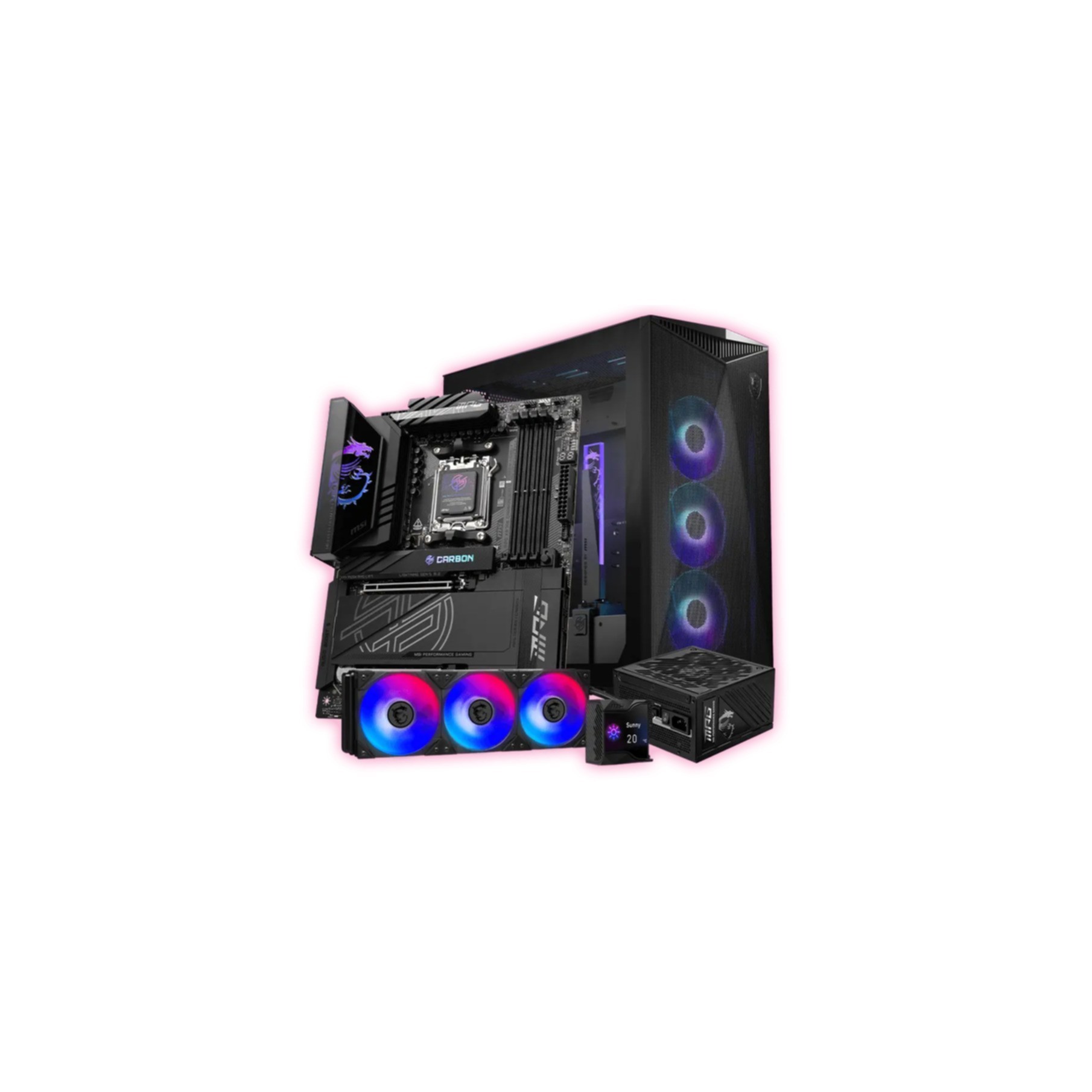 PC-Netzteil MSI MPG A1250GS PCIE5.1 - ATX3.1 306-7ZPFX11-CE0