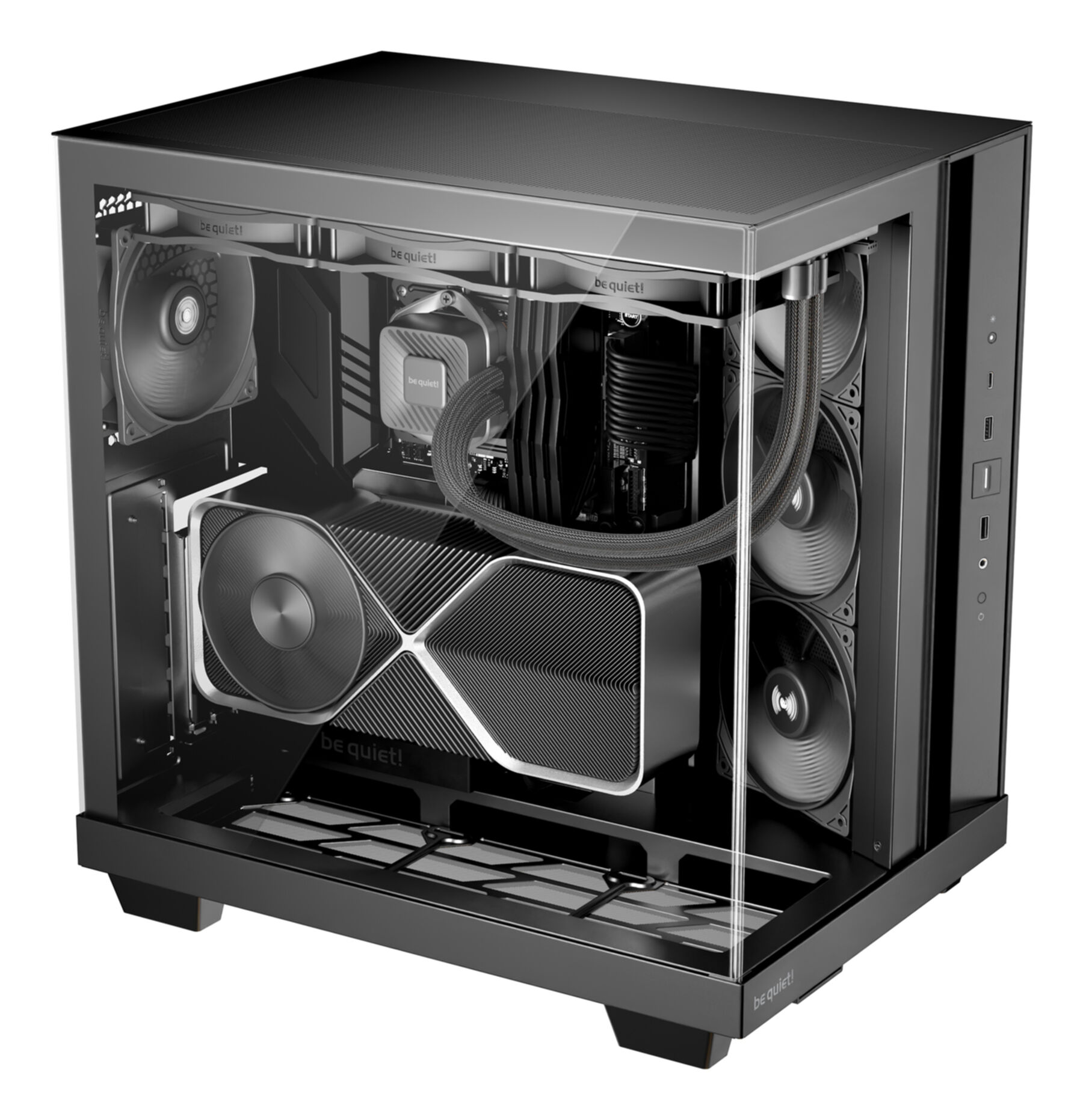 PC- Gehäuse BeQuiet Light Base 500 schwarz