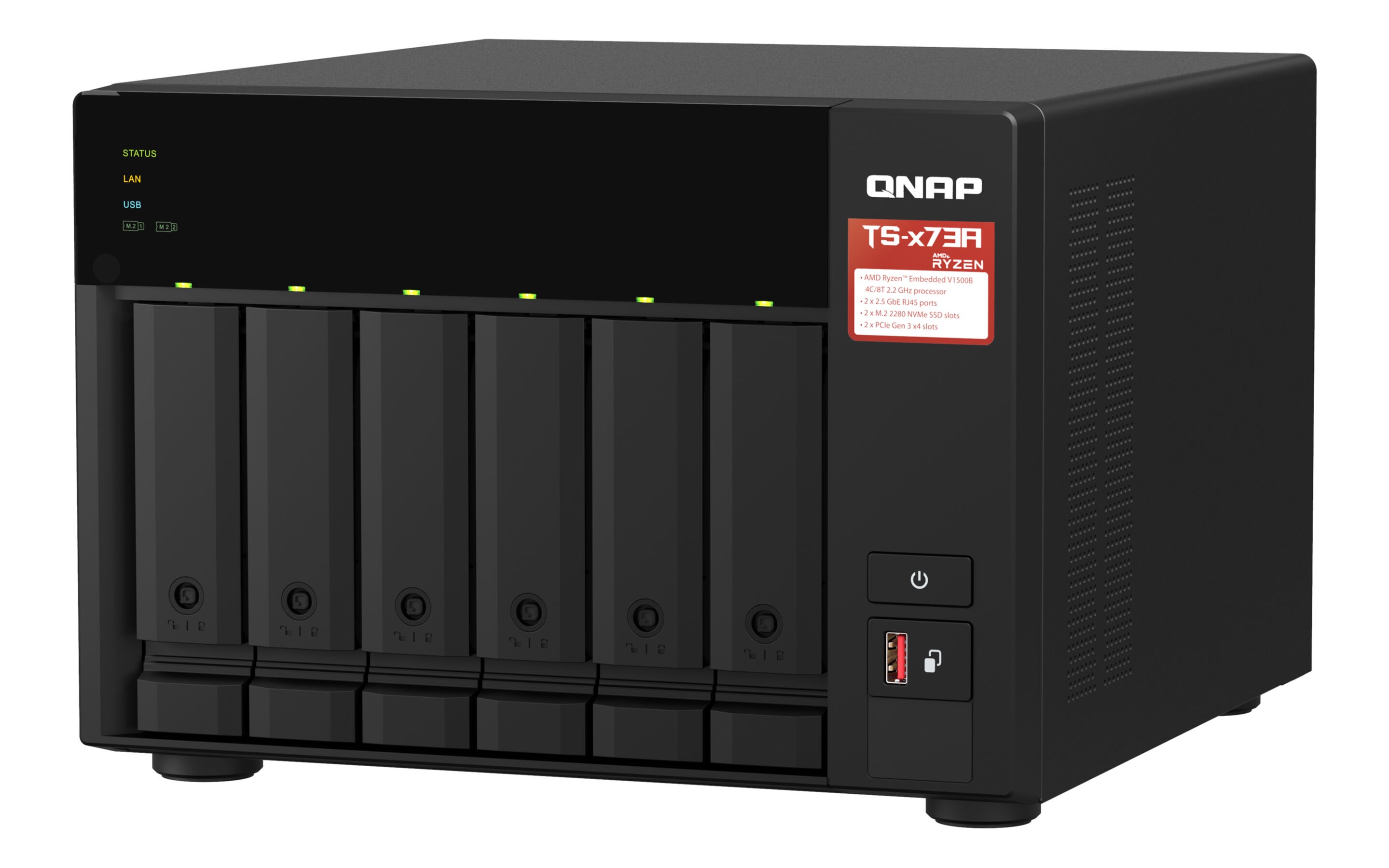 NAS Server QNAP TS-673A-SW5T NAS Server QNAP TS-673A-SW5T