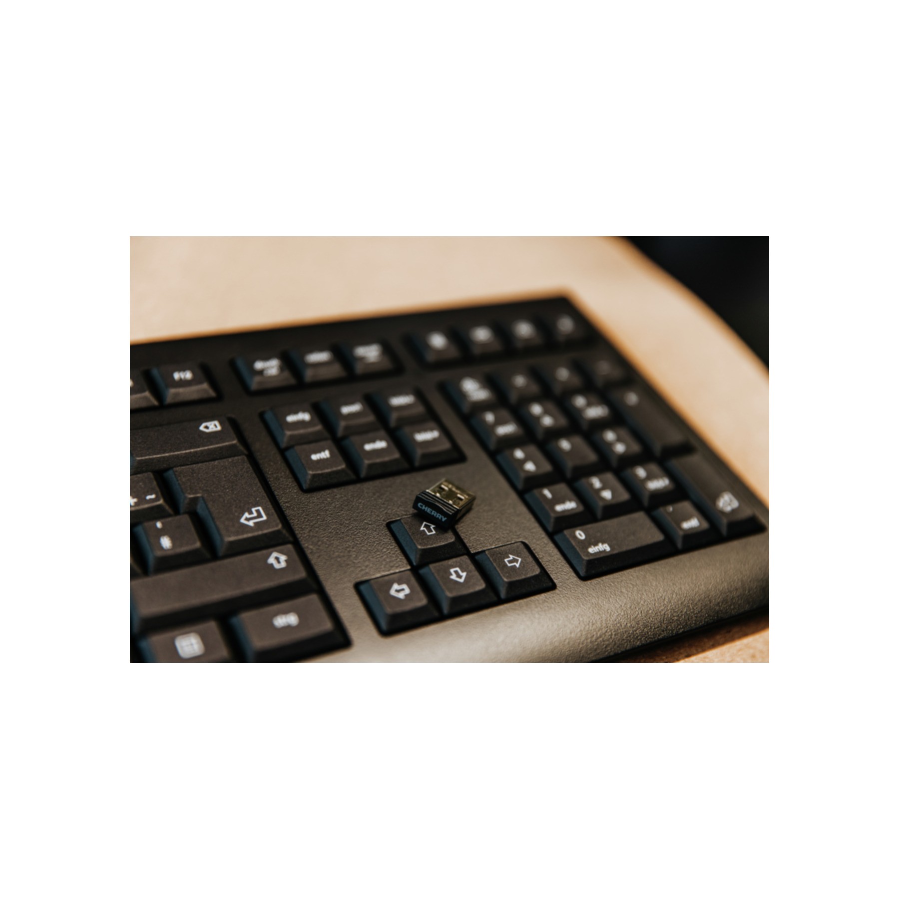 Keyboard Cherry KW 3000 Wireless black (EU) (JK-3000EU-2)