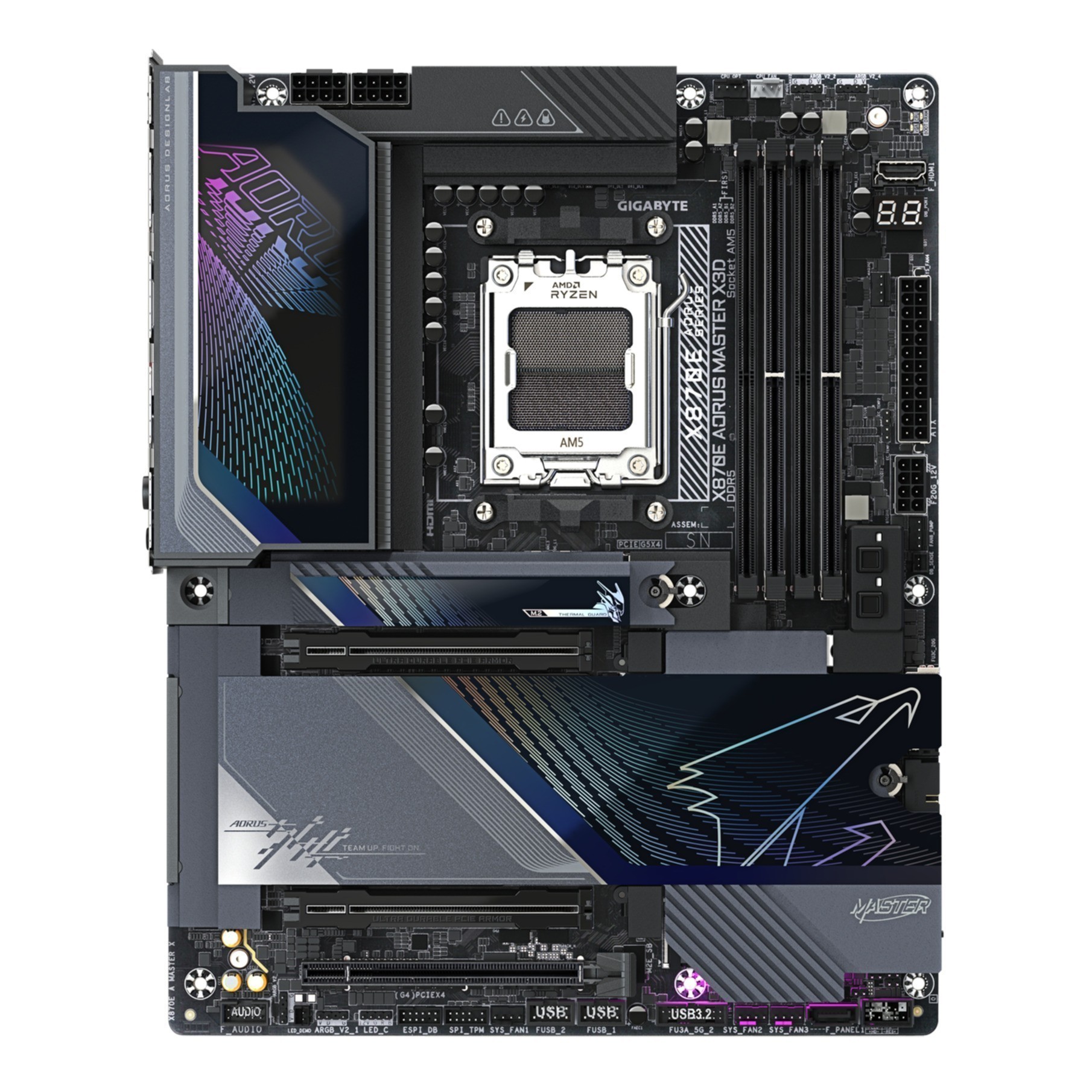 Gigabyte GA-X870E AORUS MASTER X3D (AM5) (D) Gigabyte GA-X870E AORUS MASTER X3D (AM5) (D)