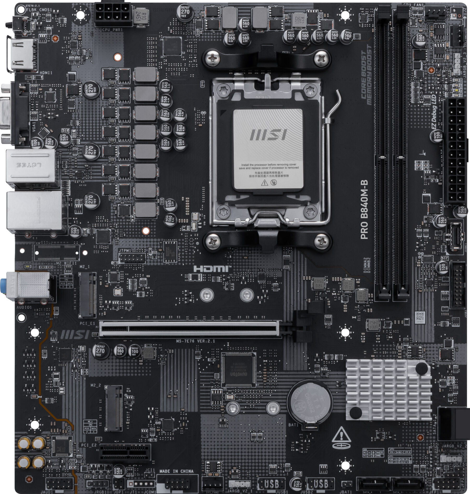 MSI B840M B Pro (AM5)