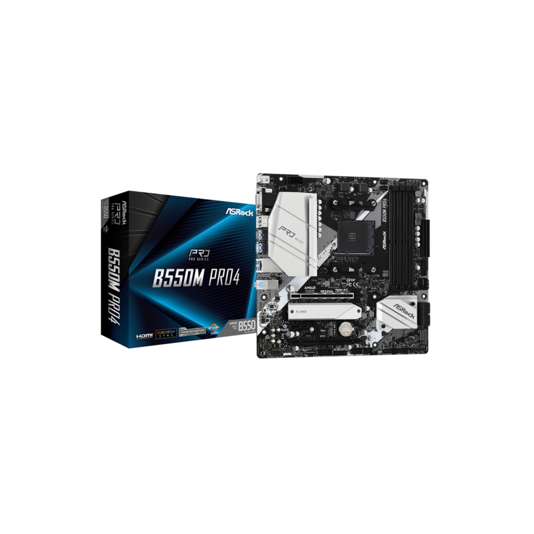 ASROCK B550M PRO 4 (AM4) (D) ASROCK B550M PRO 4 (AM4) (D)