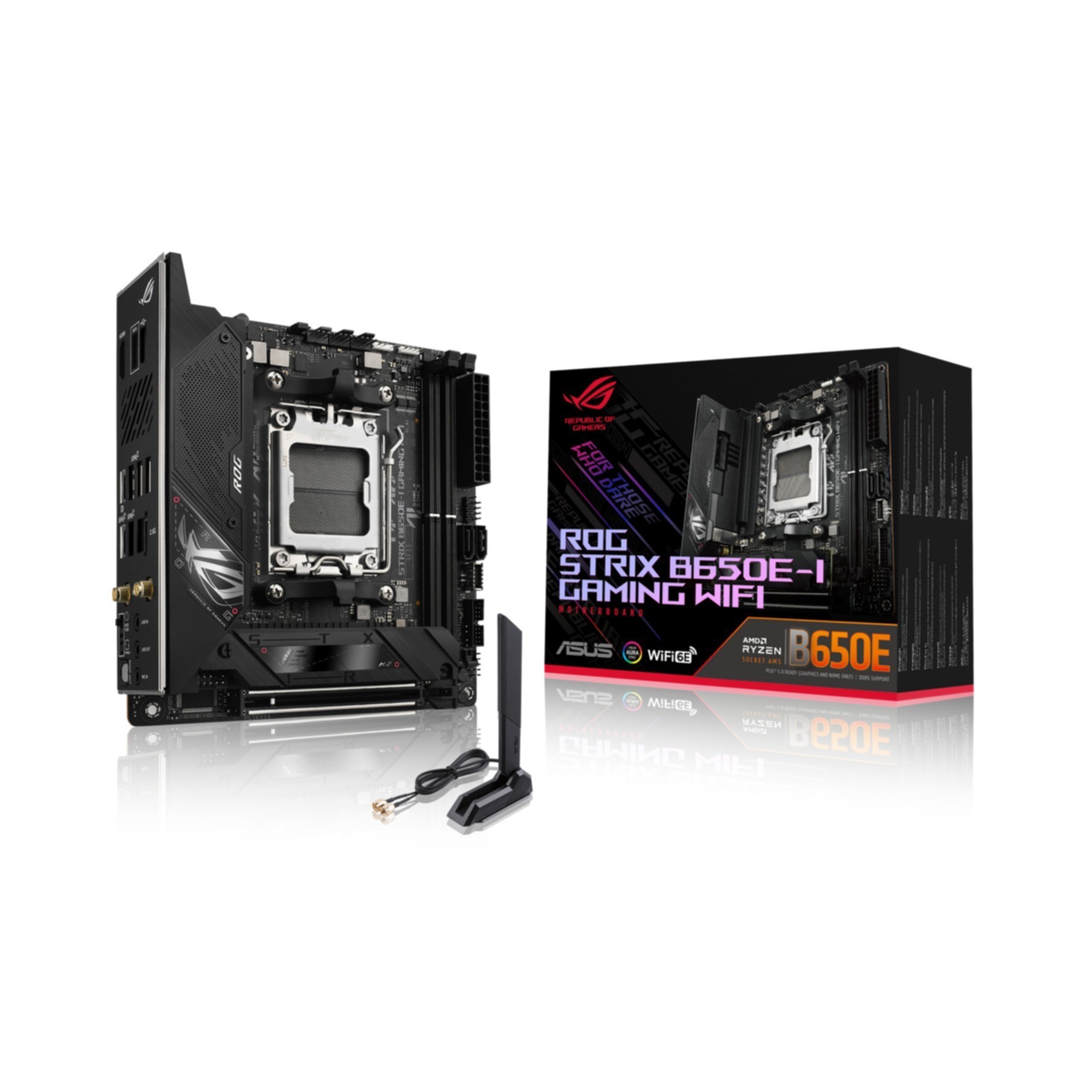 ASUS ROG STRIX B650E-I GAMING WIFI (AM5) (D) ASUS ROG STRIX B650E-I GAMING WIFI (AM5) (D)