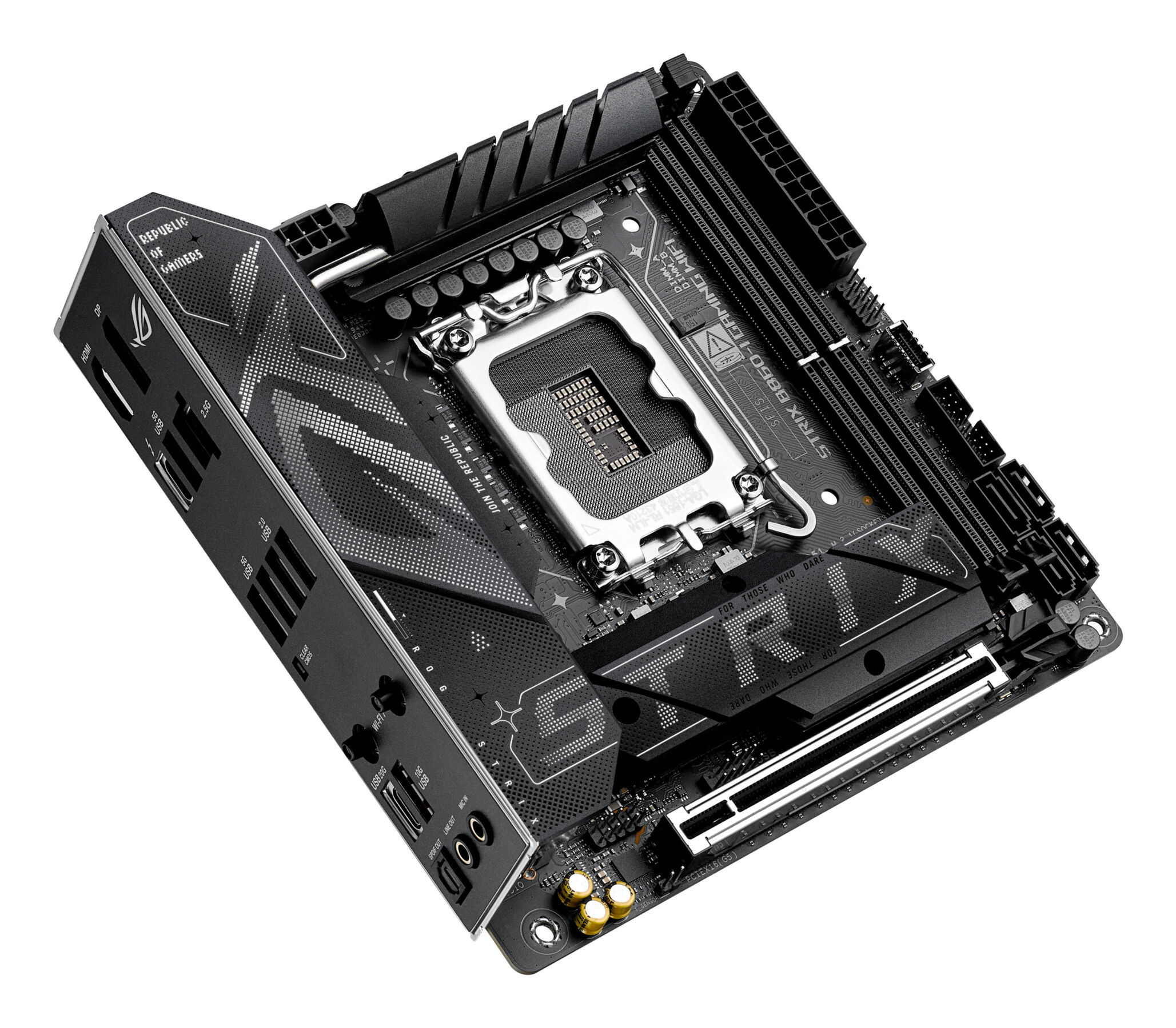 ASUS ROG STRIX B860-I GAMING WIFI (1851) (D) ASUS ROG STRIX B860-I GAMING WIFI (1851) (D)