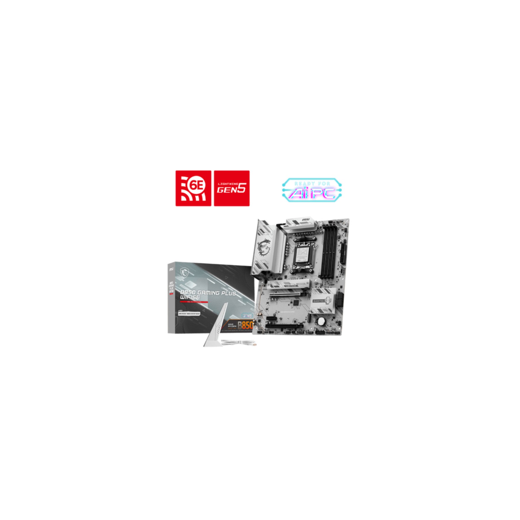 MSI B850 GAMING PLUS WIFI6E (AM5) MSI B850 GAMING PLUS WIFI6E (AM5)