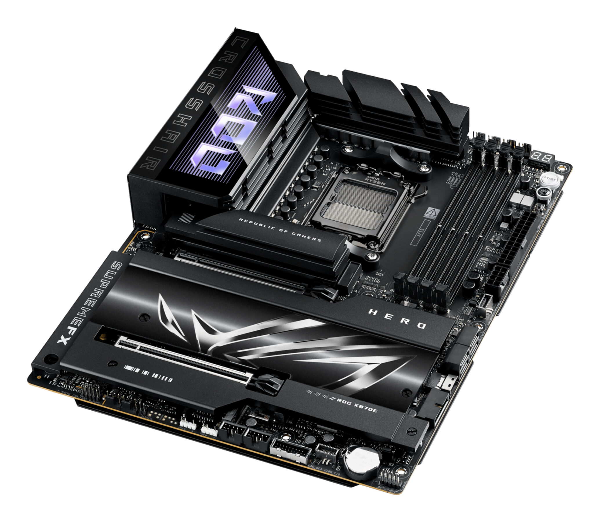 ASUS ROG CROSSHAIR X870E HERO (AM5) (D) ASUS ROG CROSSHAIR X870E HERO (AM5) (D)