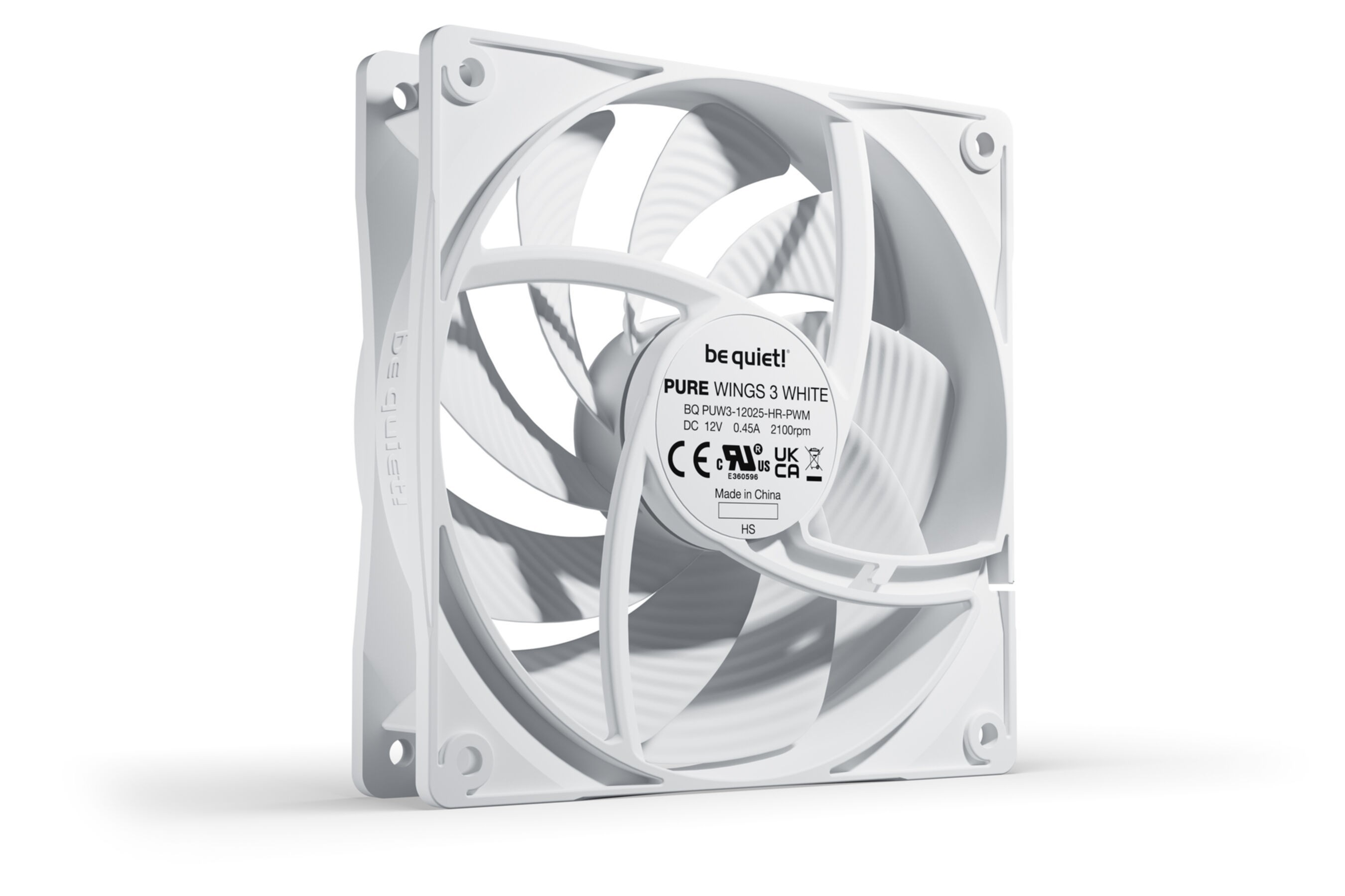 PC- Gehäuselüfter Be Quiet Pure Wings 3 high-speed PWM 120mm white BL111 PC- Gehäuselüfter Be Quiet Pure Wings 3 high-speed PWM 120mm white BL111
