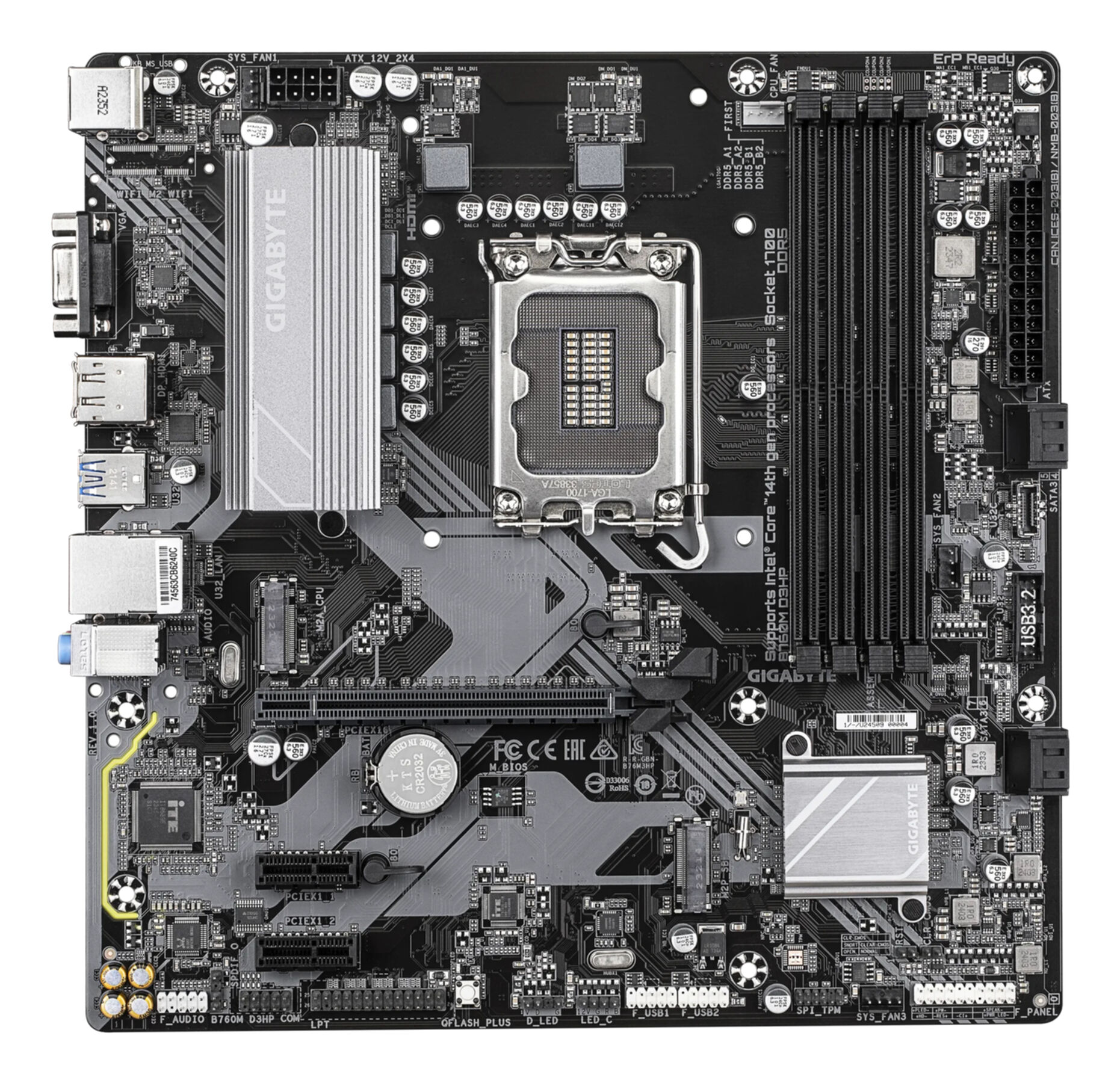 Gigabyte GA-B760M D3HP DDR4 (1700) (D) Gigabyte GA-B760M D3HP DDR4 (1700) (D)